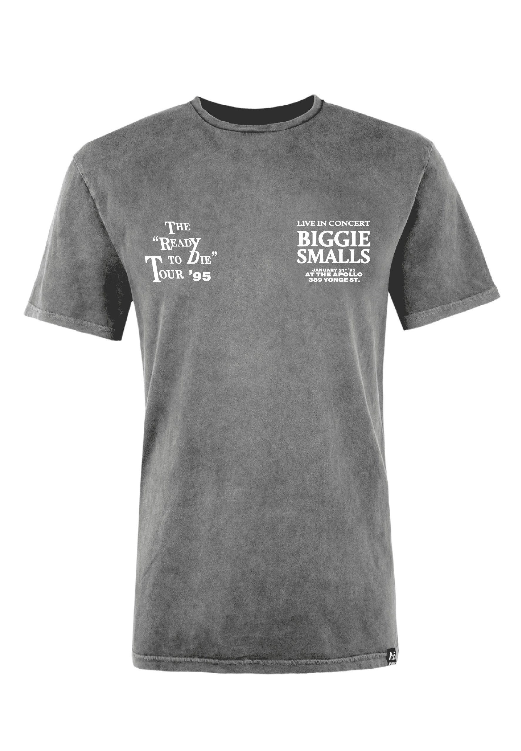Recovered T-Shirt Biggie Smalls GOTS Advertise Concert zertifizierte Washed Bio-Baumwolle Relaxed