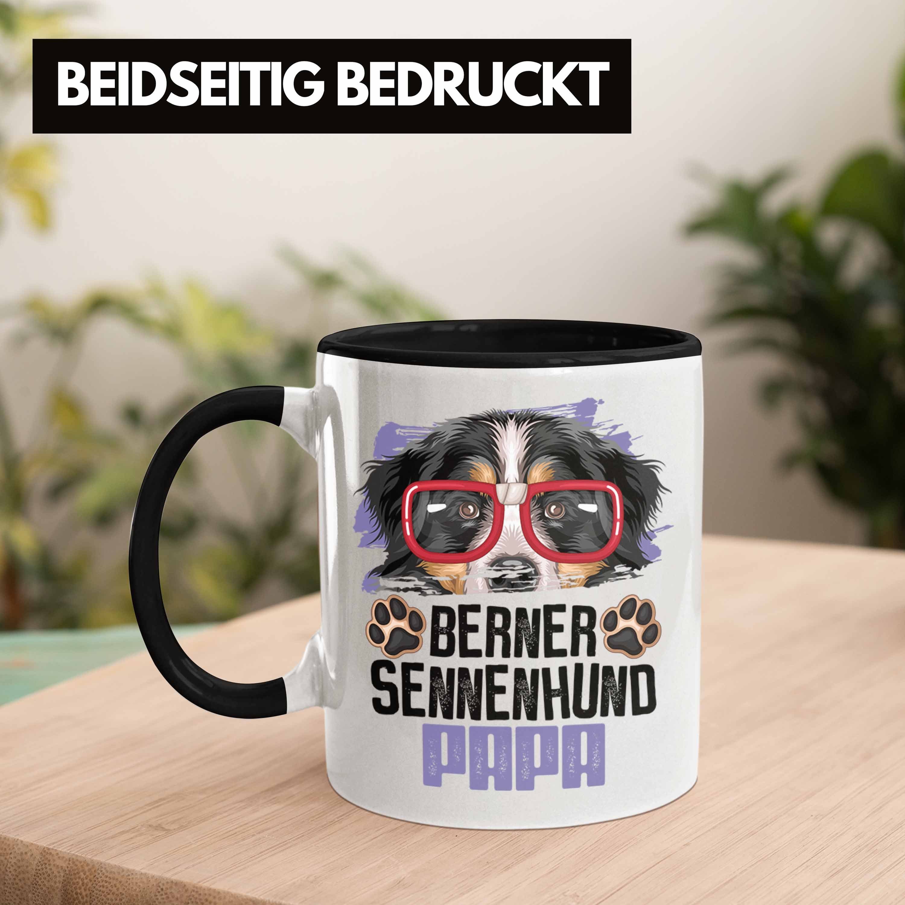 Trendation Tasse Berner Tasse Geschenkide Besitzer Schwarz Papa Lustiger Geschenk Sennen Spruch