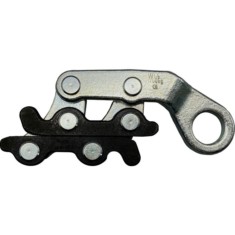 Berger & Schröter Seilklammern Berger & Schröter 12528 Seilklemme 4 mm Stahl verzinkt, brüniert 1 St