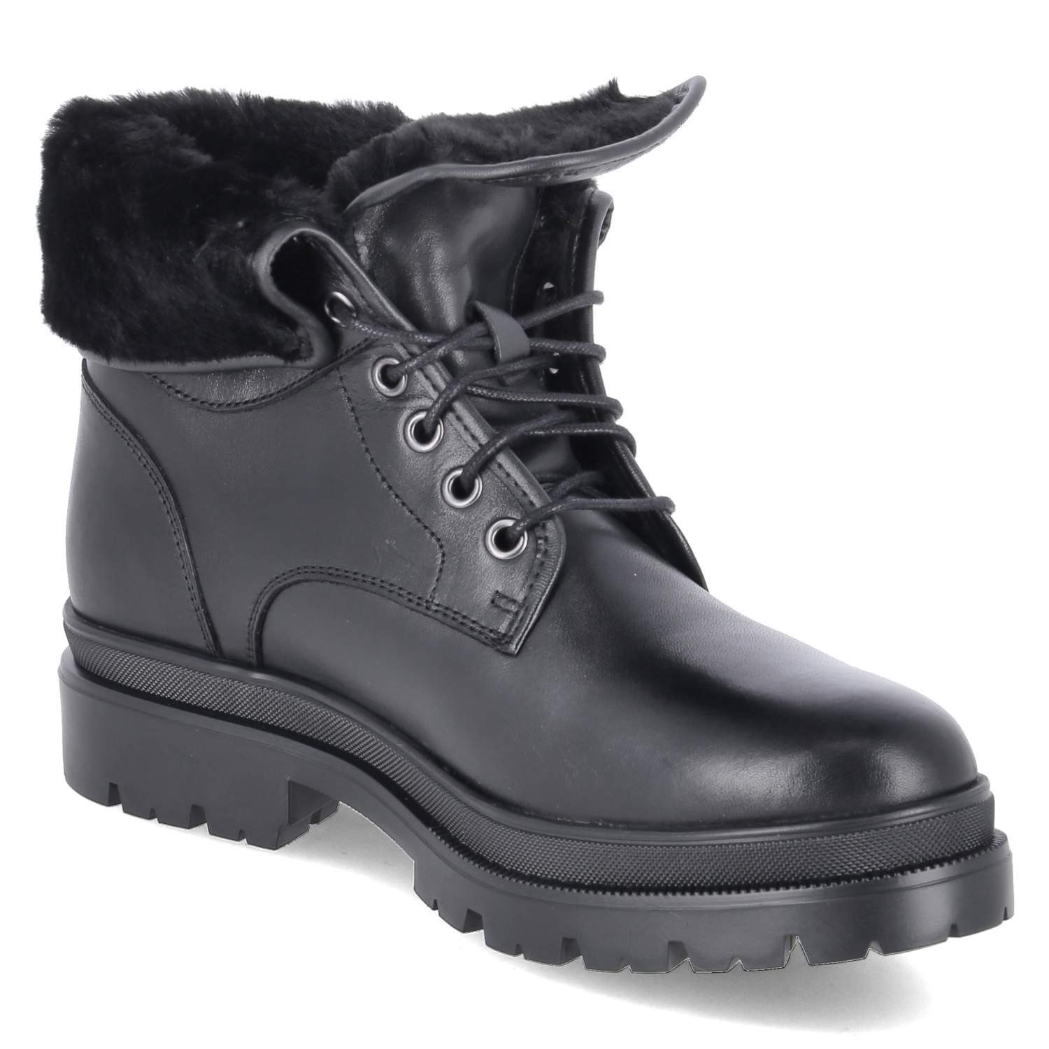 Fräulein Frida Fräulein Frida W1349-002 BLACK Damen Glattleder black Winterstiefel