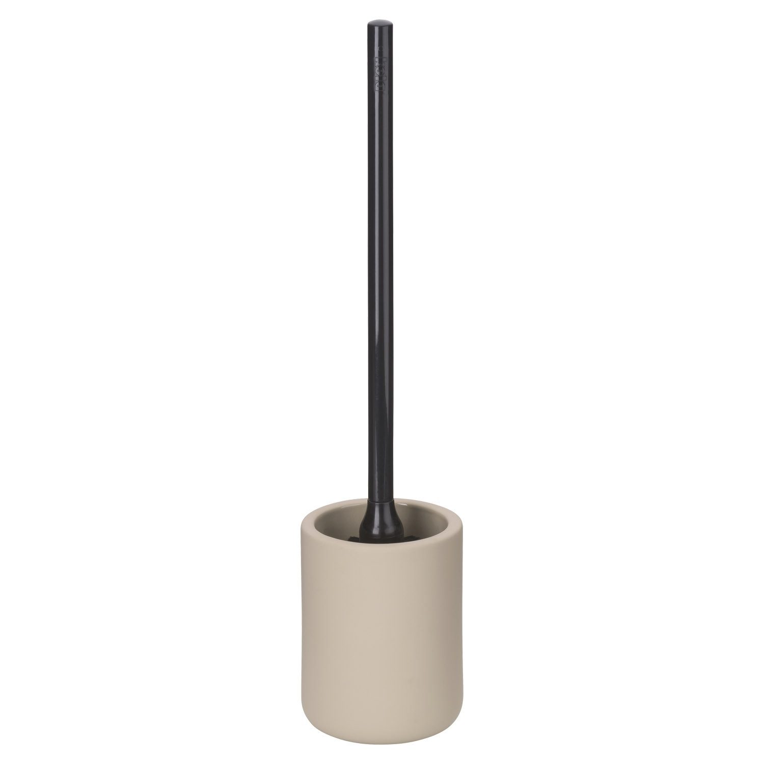 WC-Garnitur WC-Garnitur SANA, Beige, Schwarz, Ø 10 cm, H 45 cm