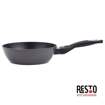 RESTO Kitchenware Bratpfanne PAVO, Geschmiedetes Aluminium, mit Antihaftbeschichtung, für alle Herdplatten auch Induktion, ergonomischer Soft-Touch-Griff