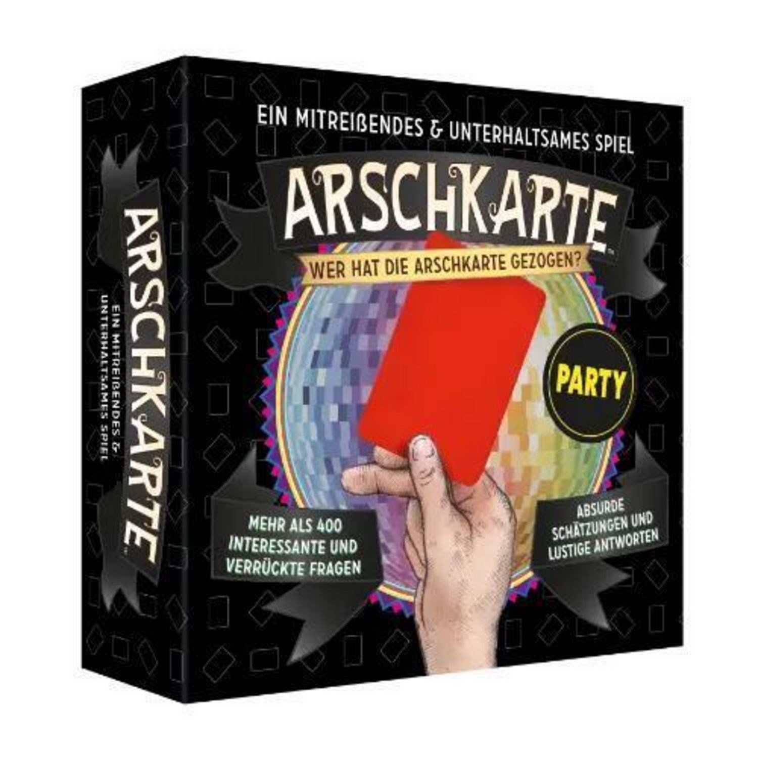 Kylskapspoesi Spiel Arschkarte Wer hat die Arschkarte gezogen?, Party-Edition