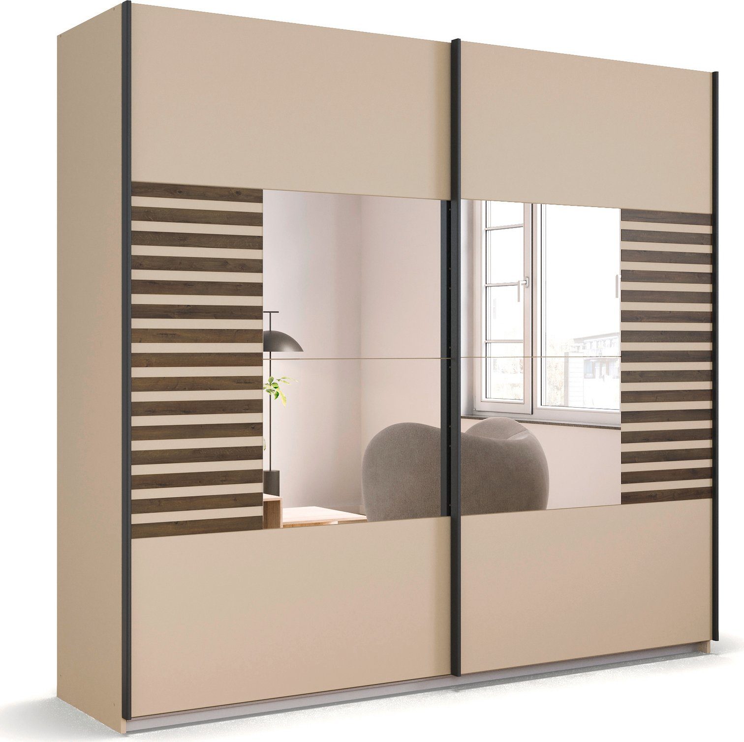 rauch Schwebetürenschrank "Kleiderschrank Schrank Garderobe Schlafzimmersch günstig online kaufen