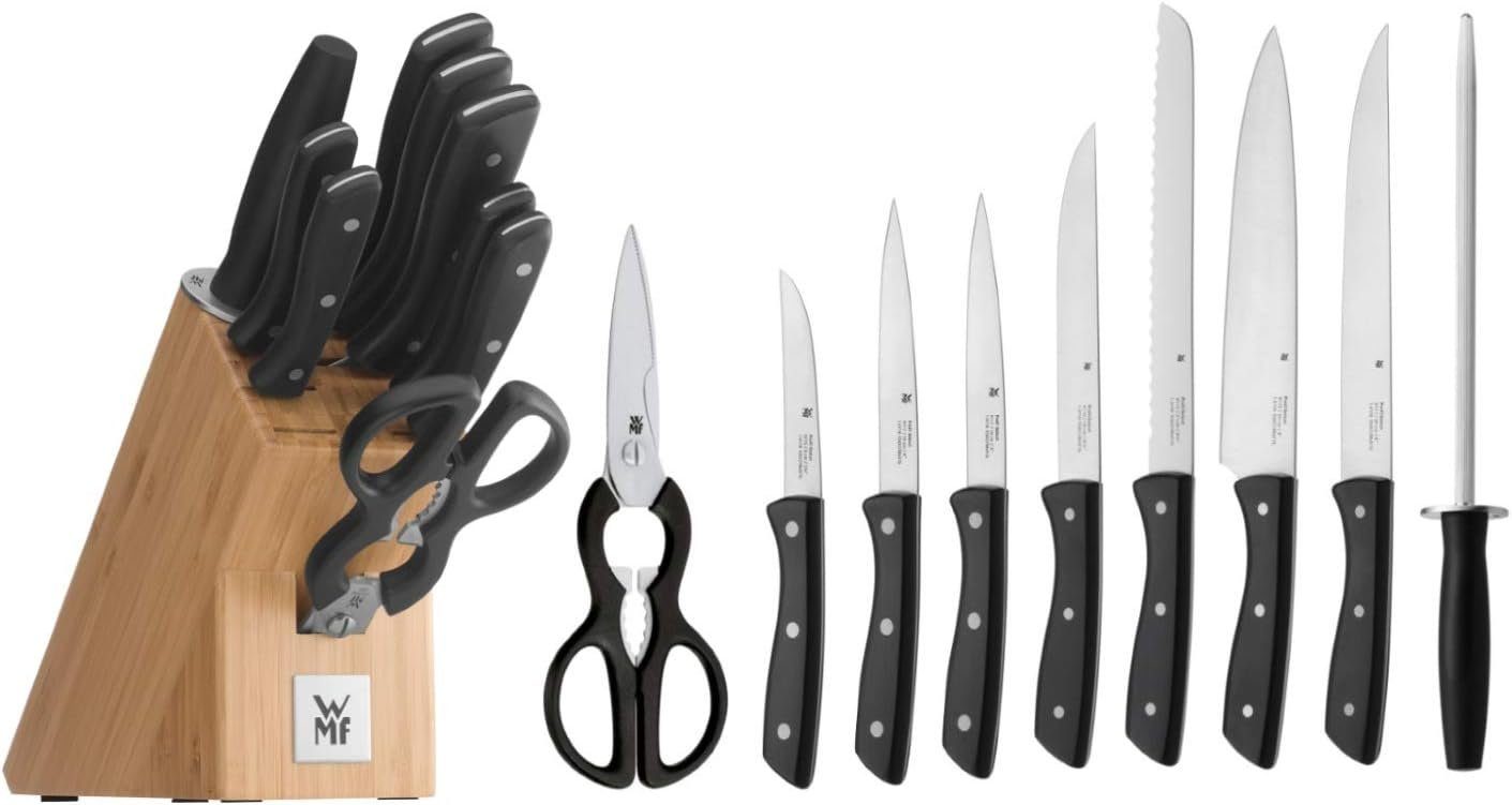 WMF Messer-Set Profi Select Messerblock + Messerset 7 scharfe Messer ...