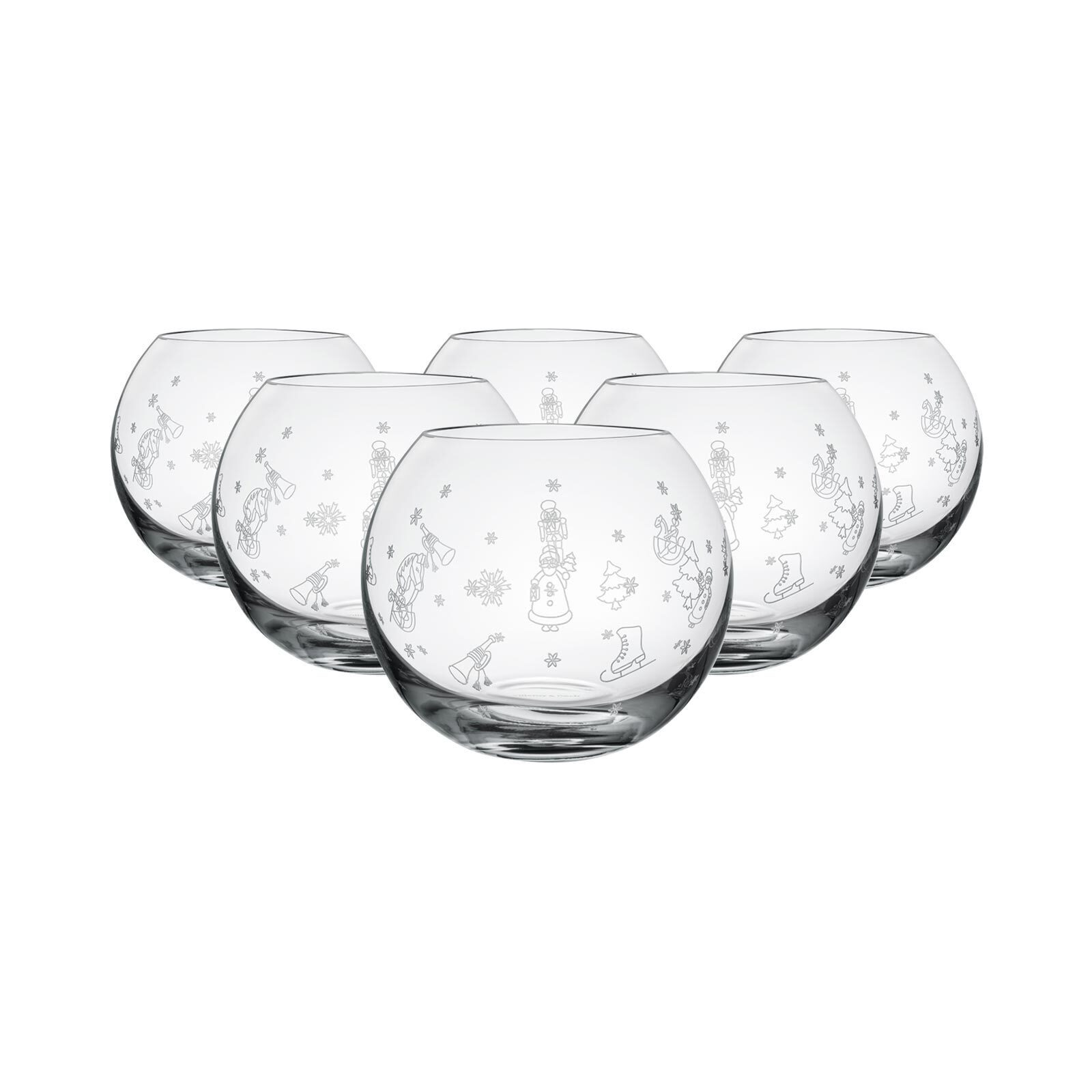 Villeroy & Boch Teelichthalter Toy's Delight Teelichthalter ø 11 cm 6er Set (6x Kerzenhalter, 6 St)