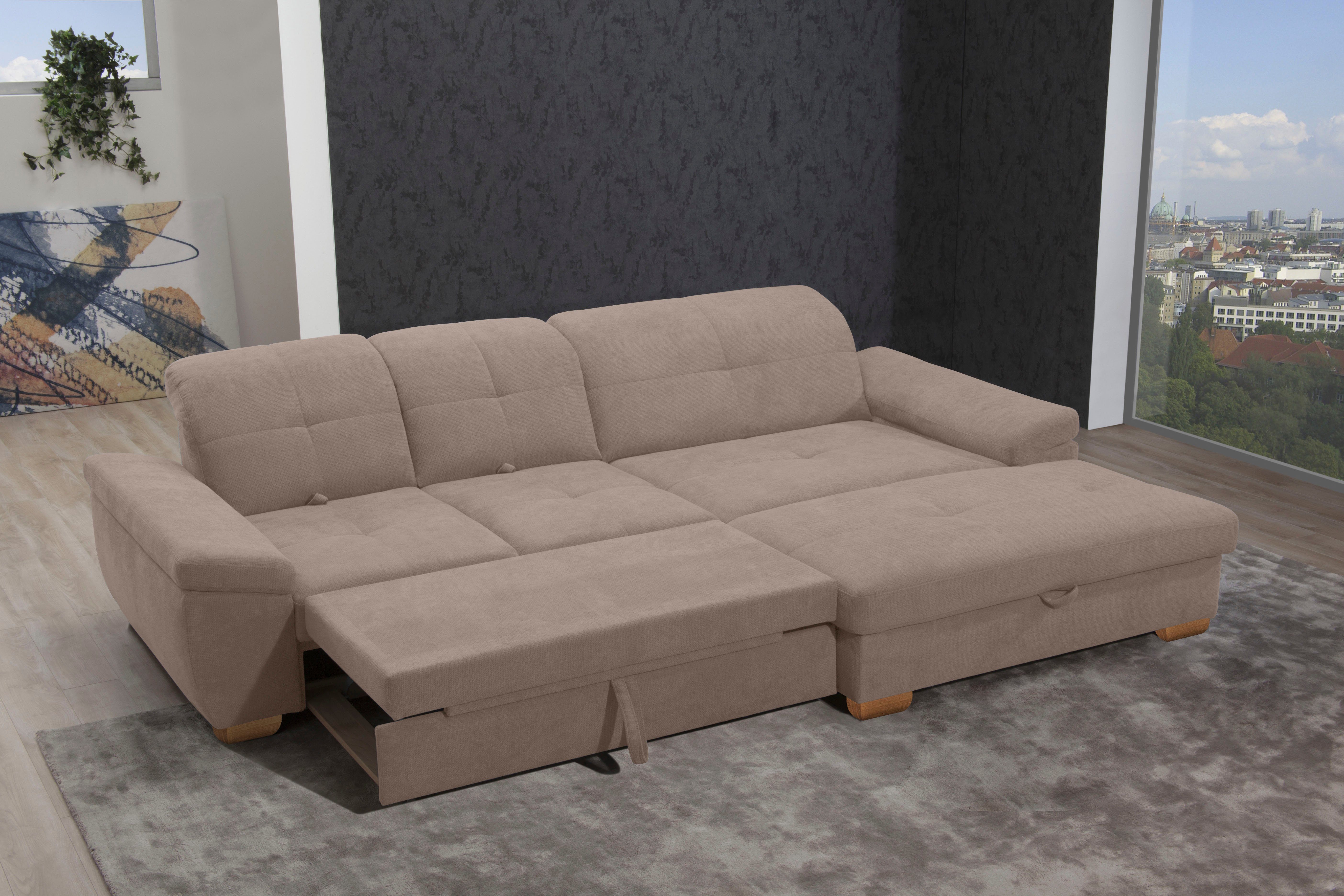 alina Ecksofa Nadira, wahlweise mit Bettfunktion günstig online kaufen