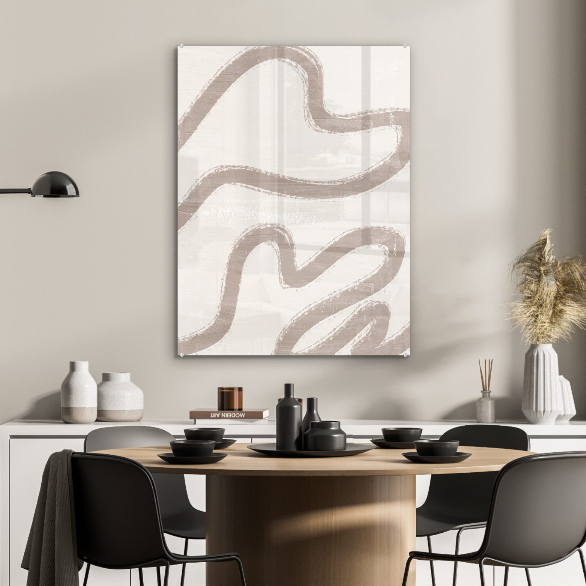MuchoWow Acrylglasbild Abstrakt - Moderne Kunst günstig online kaufen
