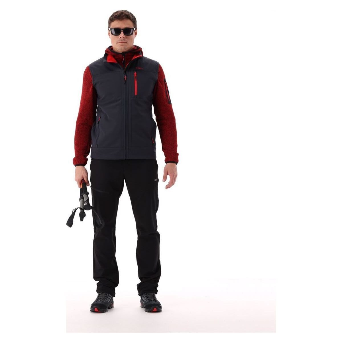 CMP Funktionsweste MAN Vest Vielseitige und wetterfeste Weste mit Clima Protect® für optimalen