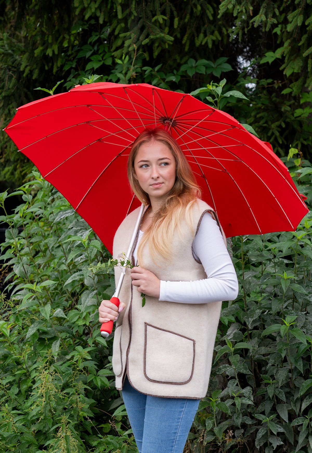 Hollert Fellweste Wollweste - BEKA BEIGE günstig online kaufen