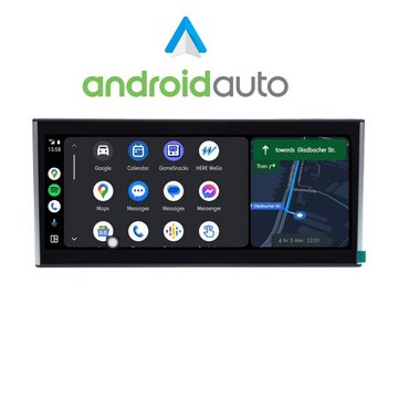 TAFFIO Für Audi Q5 8R MMI 3G 10.25"Touchscreen Android GPS Navigation CarPlay Einbau-Navigationsgerät