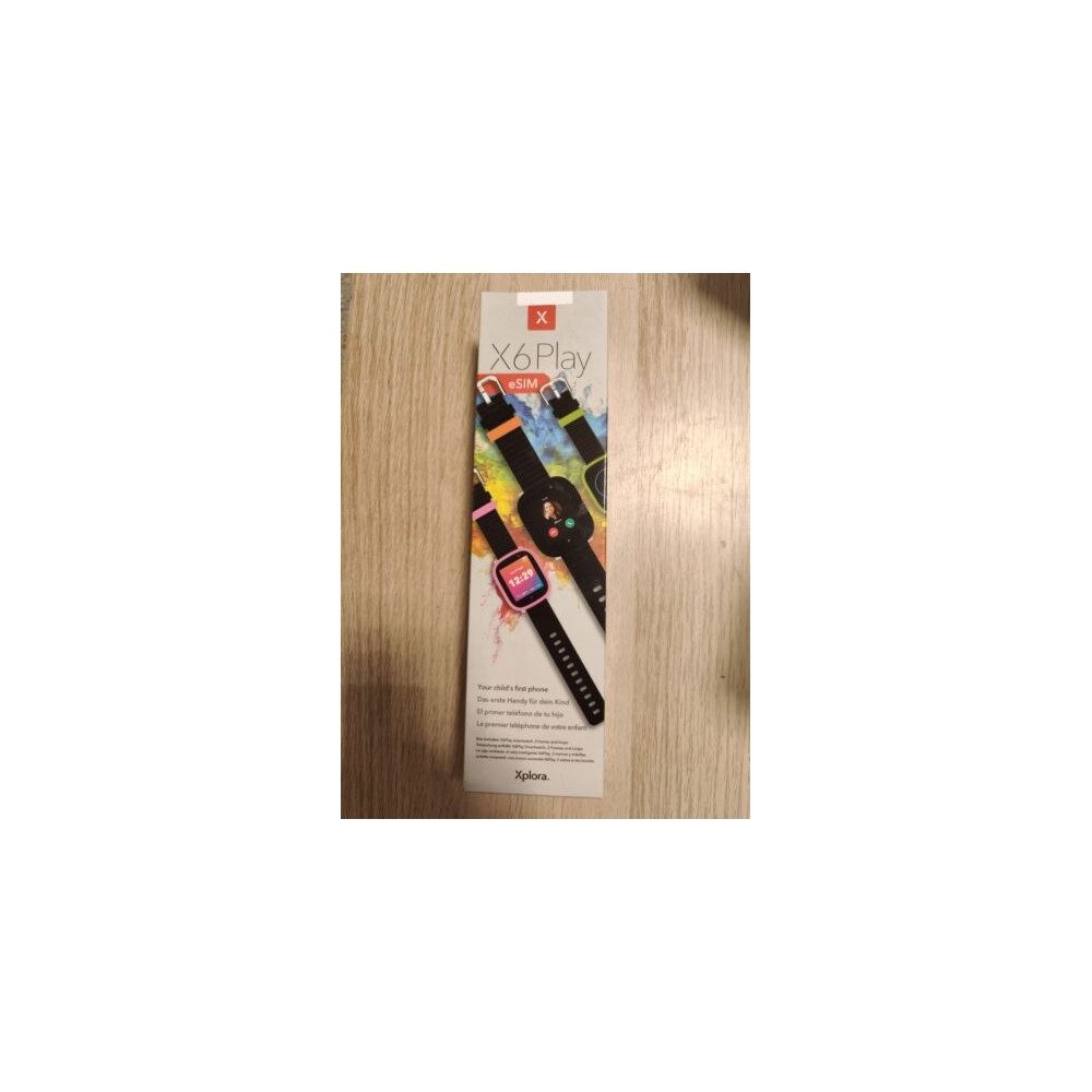 Xplora Xplora Kidswatch X6 Play T-Mobile Smartwatch für Kinder Smartwatch (Android), 4G, 3G, Wasserdicht