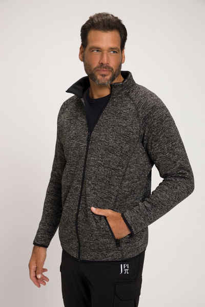 JP1880 Fleecejacke Strickfleece-Jacke