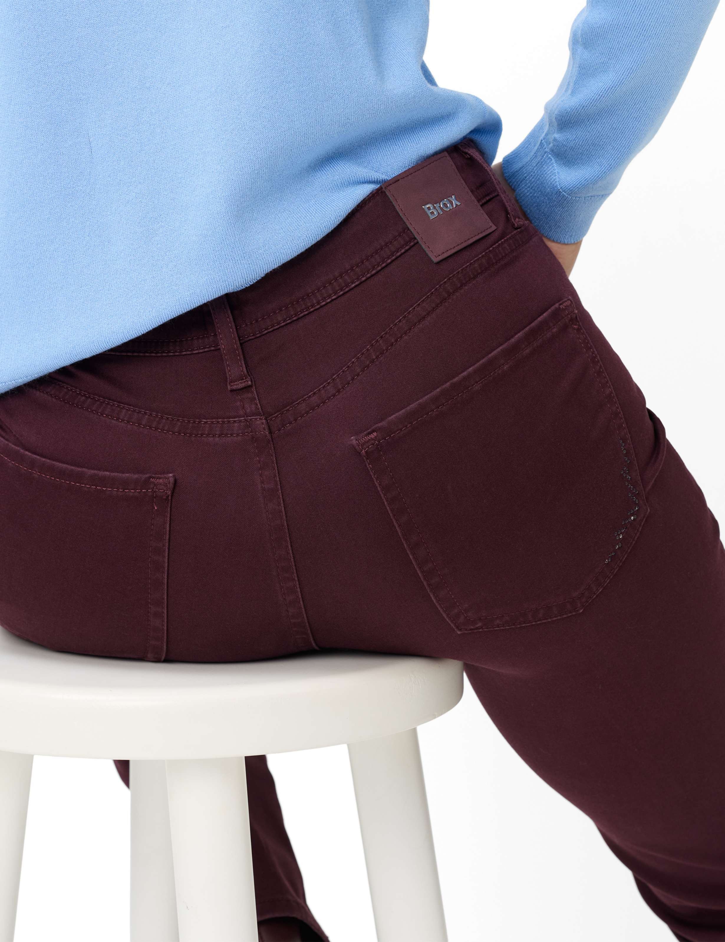 Brax 5-Pocket-Hose Style MARY Cotton Dream: Five-Pocket-Hose im Regular Fit – Bild 3 von 5