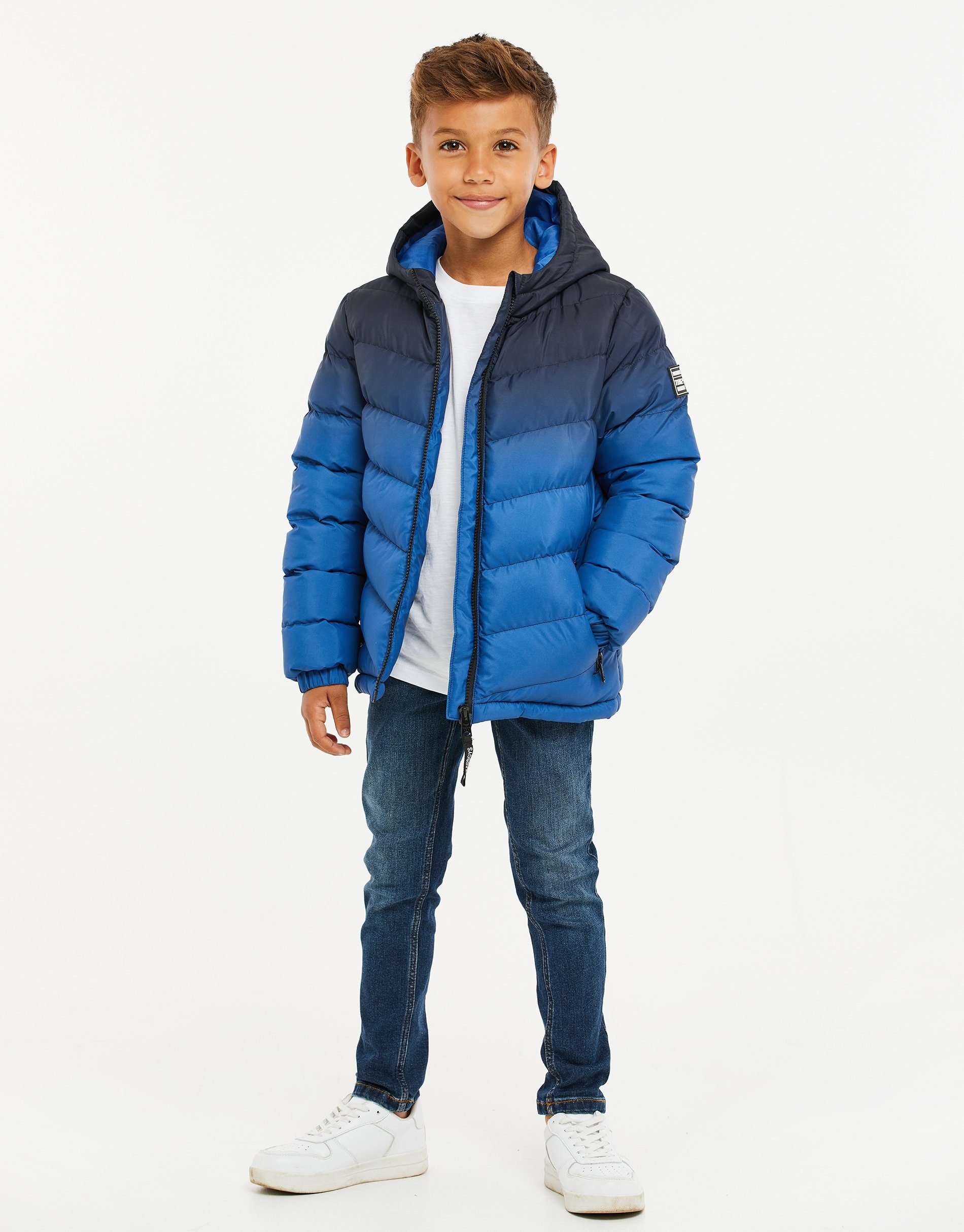 Threadboys Winterjacke Jacket Puffer Ombre Blue- blau Jason