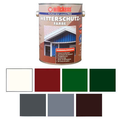 Wilckens Farben Wetterschutzfarbe 750 ml Moosgrün RAL 6005