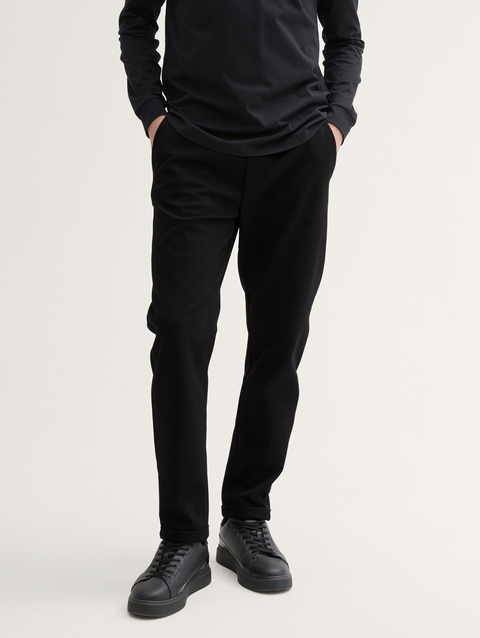 TOM TAILOR Denim Chinohose Regular Tapered günstig online kaufen