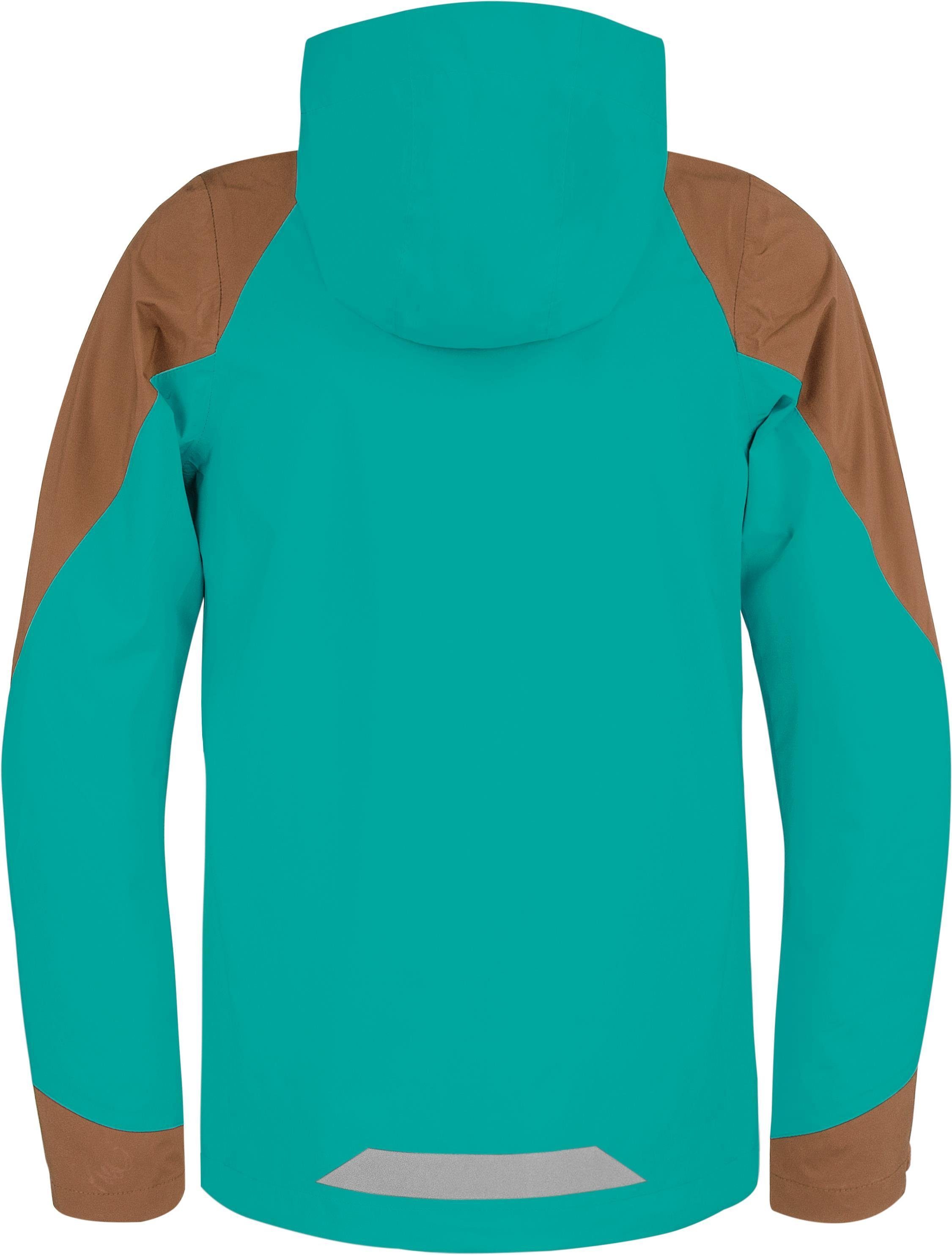 normani Regenjacke Herren Regenjacke Cardiff leichte, atmungsaktive Outdoorjacke mit Kapuze - Wassersäule: 20000 mm