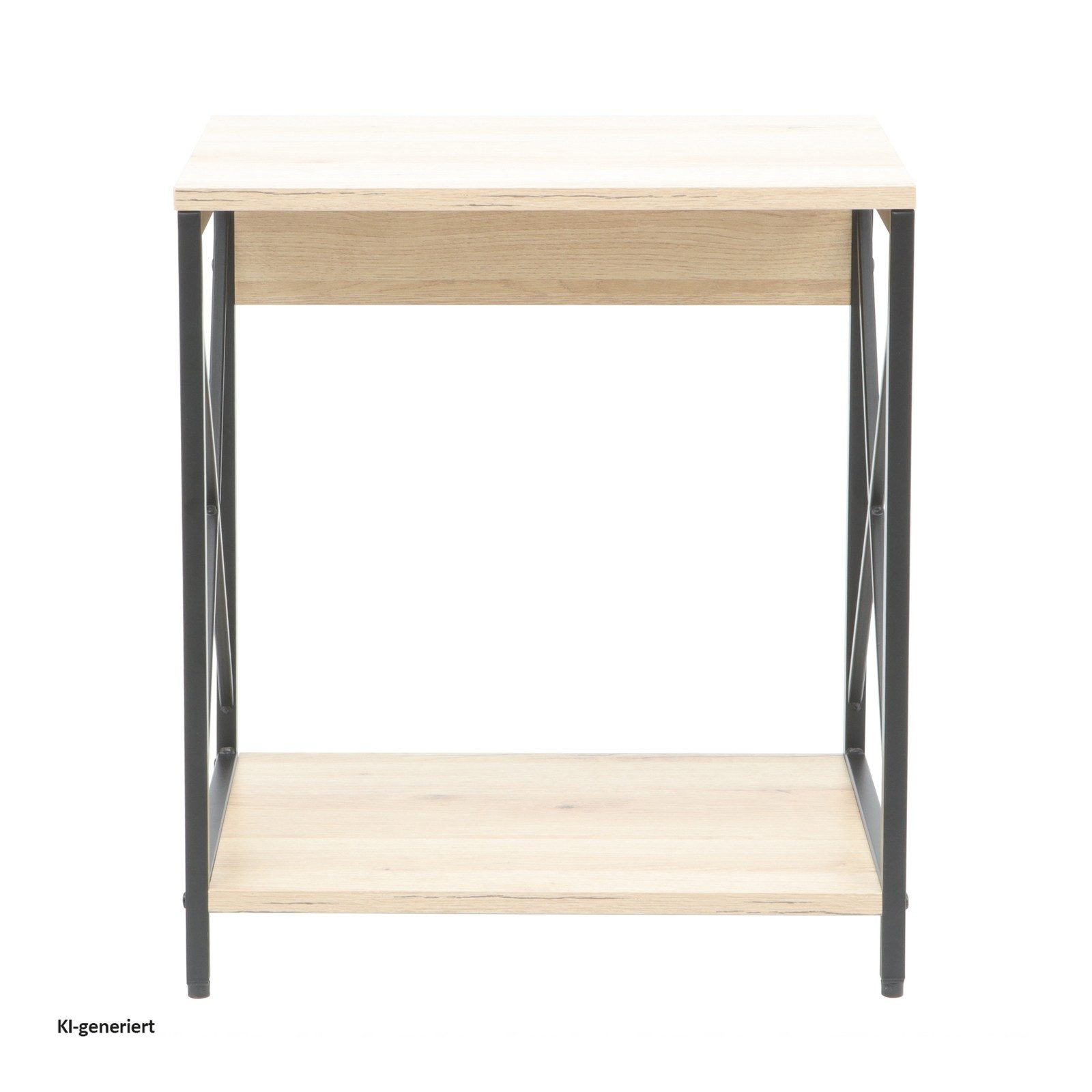 HTI-Living Beistelltisch Cedrik Artisaneiche-Schwarz (Stück, 1-St., 1 Beistelltisch) – Bild 3 von 4