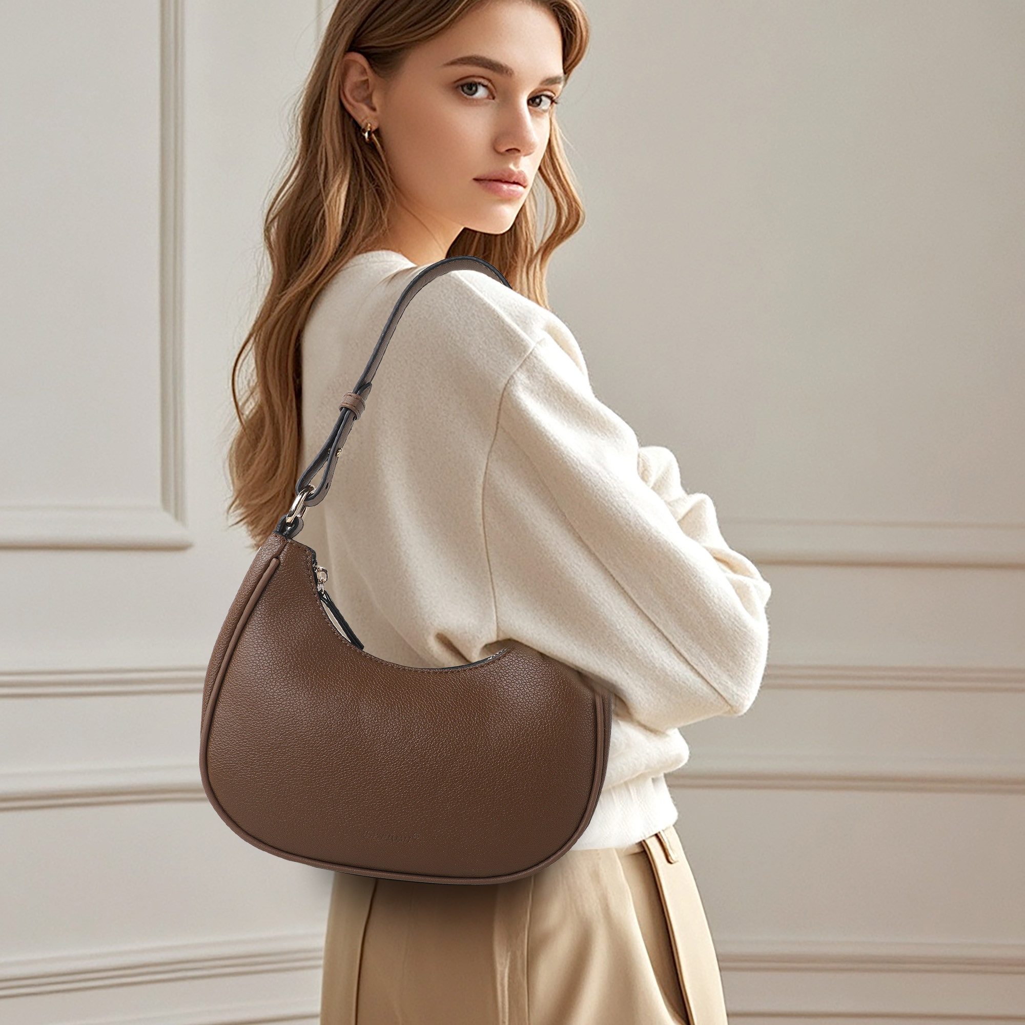 TAN.TOMI Umhängetasche Henkeltasche Retro Achsel Tasche günstig online kaufen