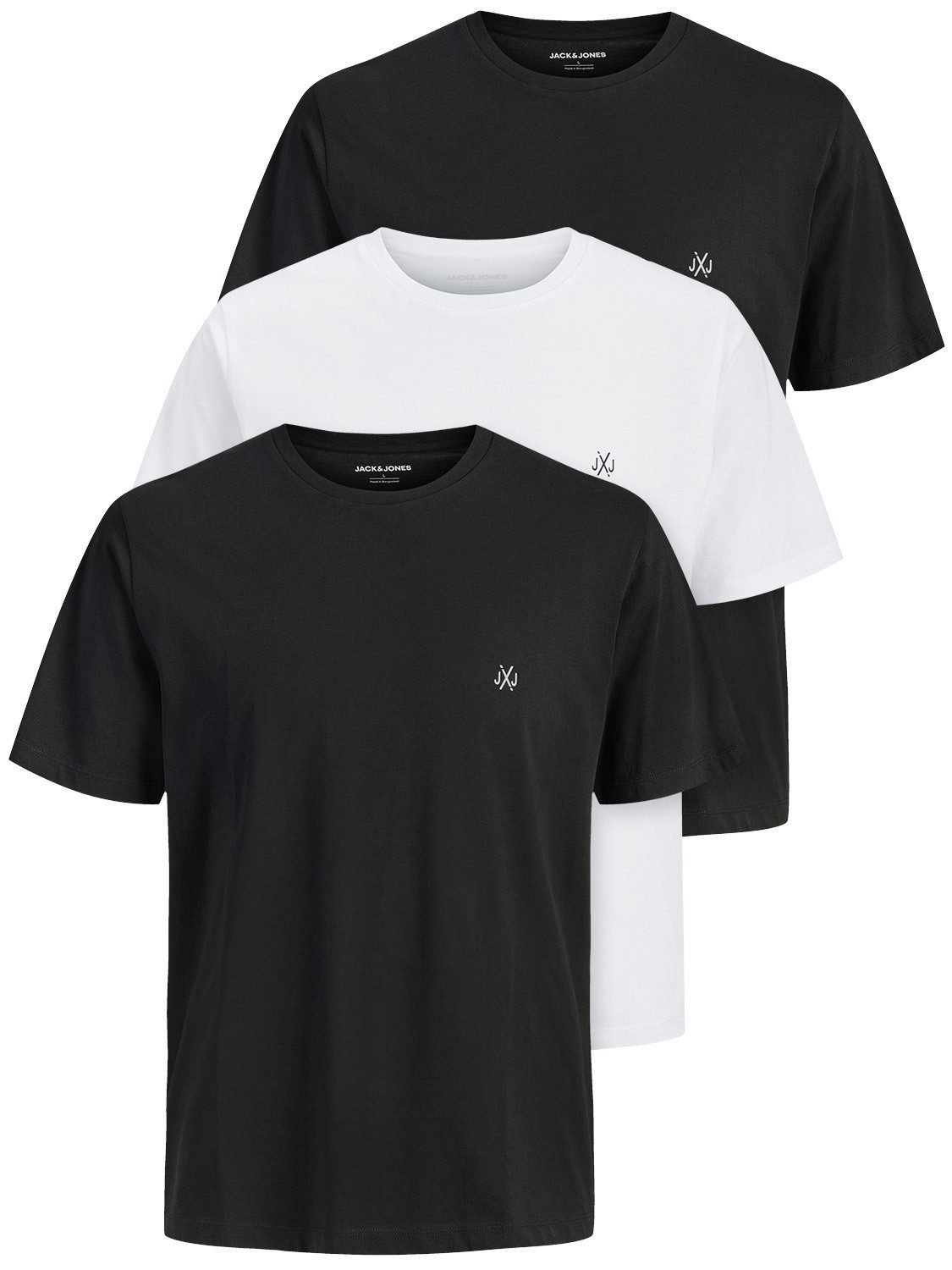 Jack & Jones Print-Shirt 3er Pack günstig online kaufen