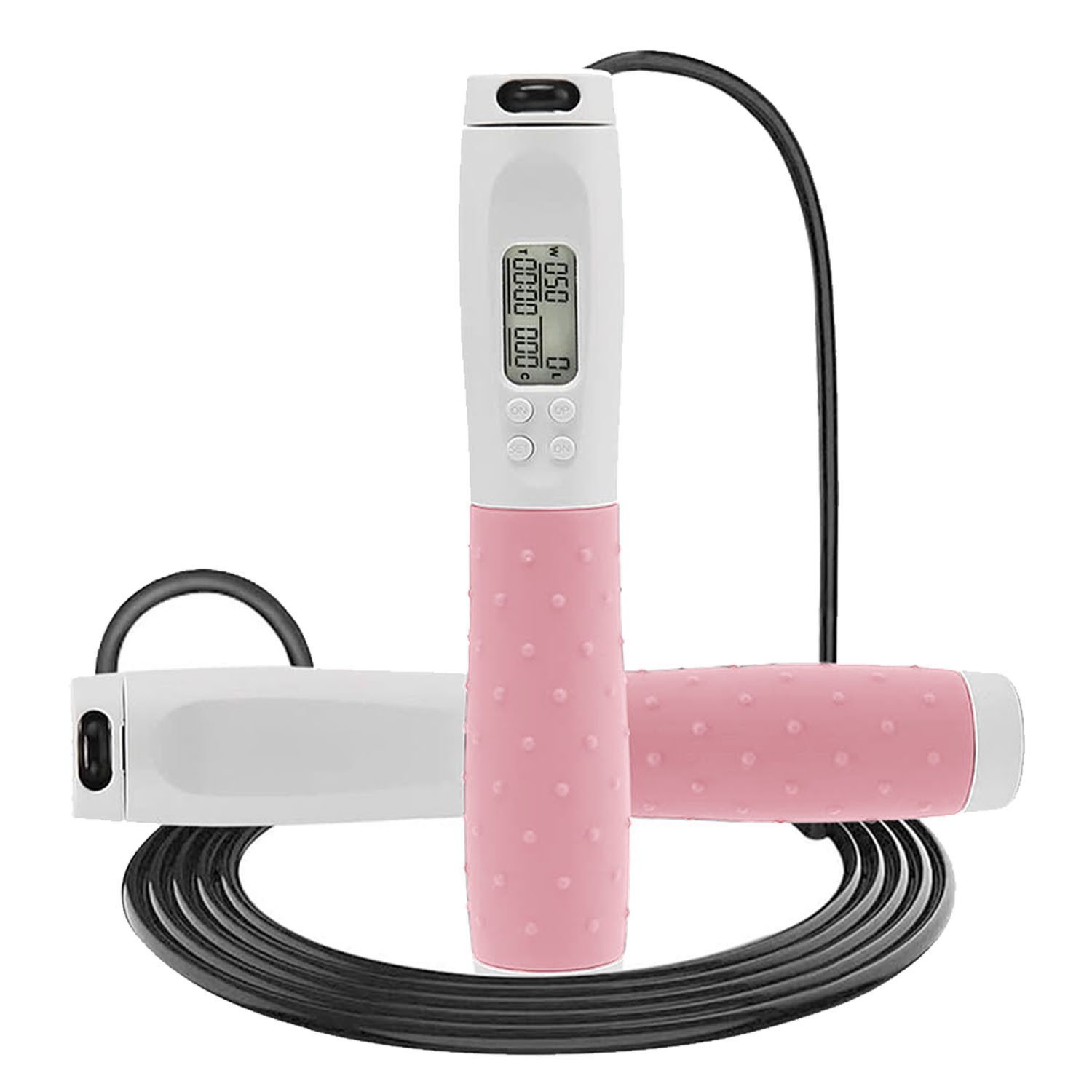 Springseil Erwachsene Fitness Seilspringen Jump Rope Zähler Kabelloses