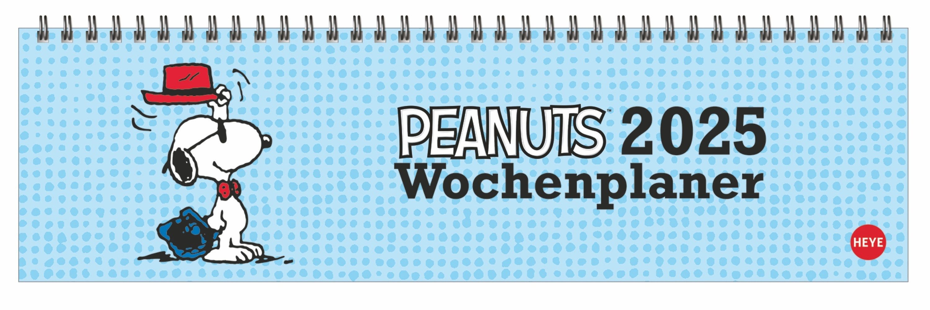 HEYE Terminkalender Peanuts Wochenquerplaner 2025