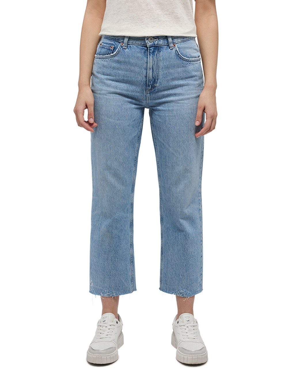 MUSTANG Straight-Jeans Style Brooks Straight 7/8 hellblau-5000312