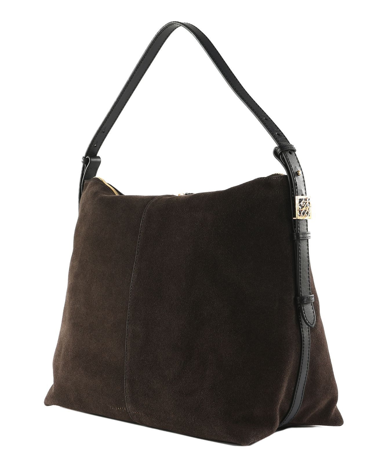 Ted Baker Umhängetasche TB Script Slouchy Suede Bag, aus echtem Leder