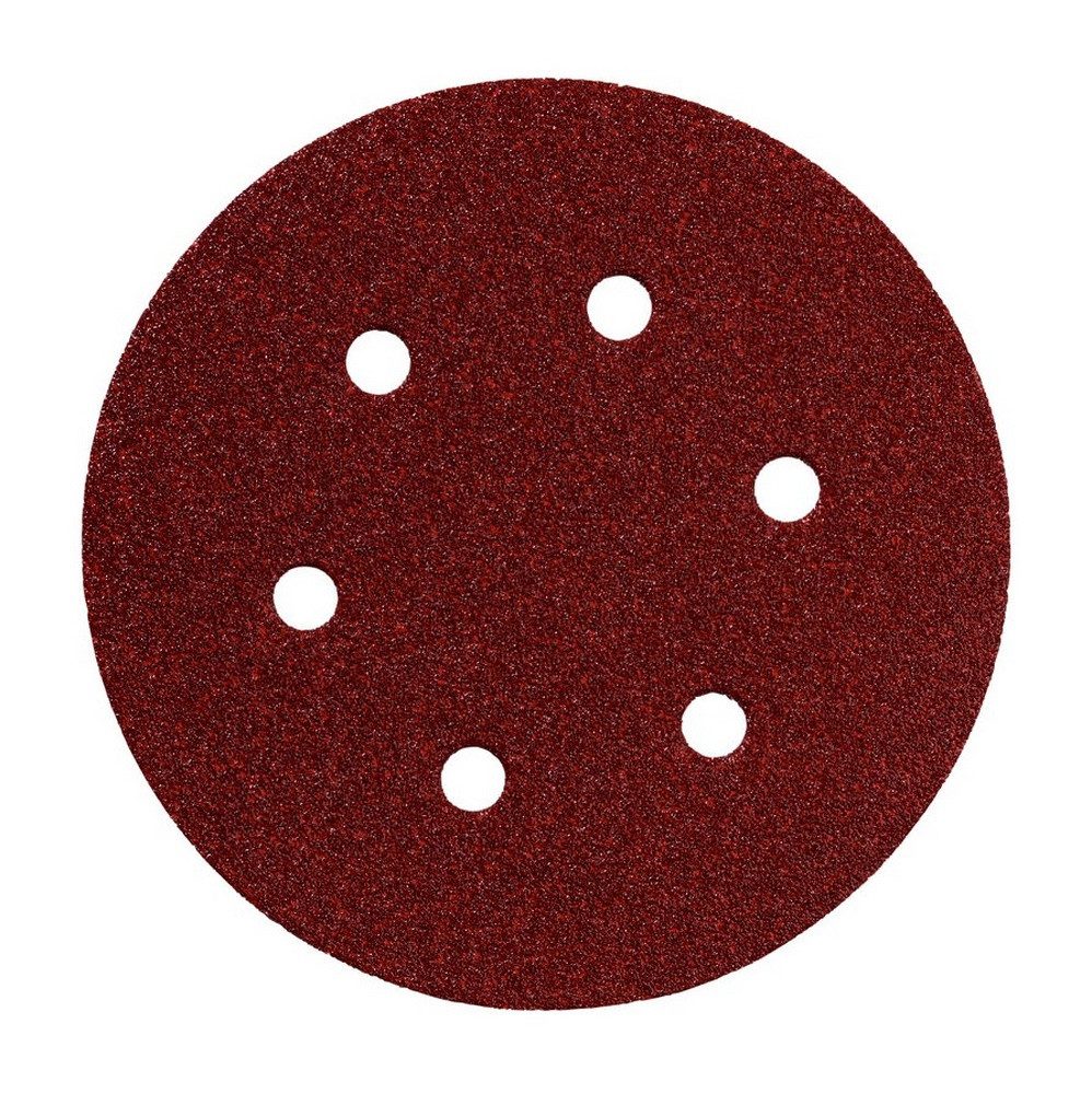 metabo Schleifpapier, (25 Stück), P 240, 6 Löcher, Serie professional, f. Holz u. Metall