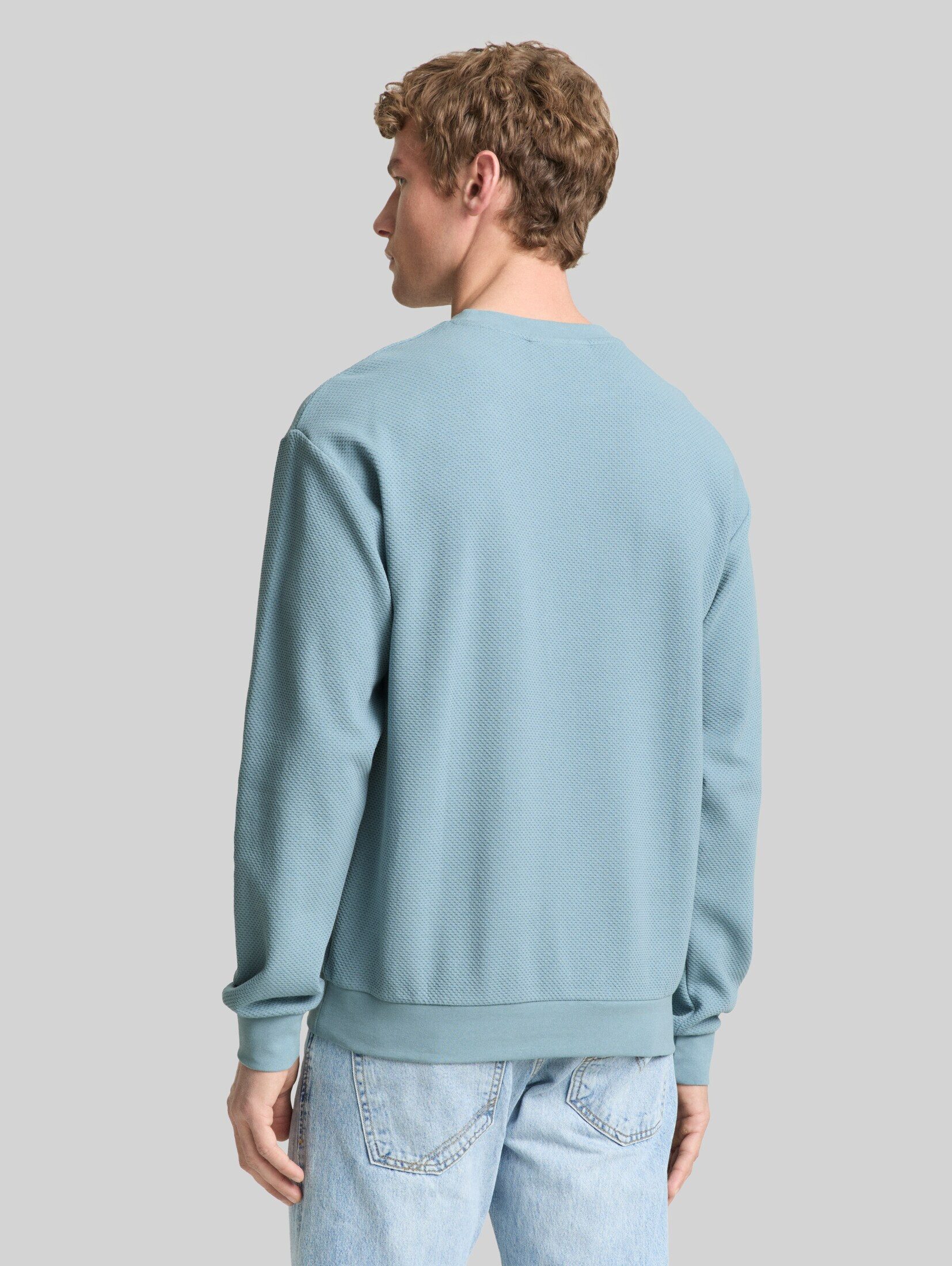 TOM TAILOR Denim Sweatshirt Strick & Sweatshirts Sweatshirt aus Baumwolle