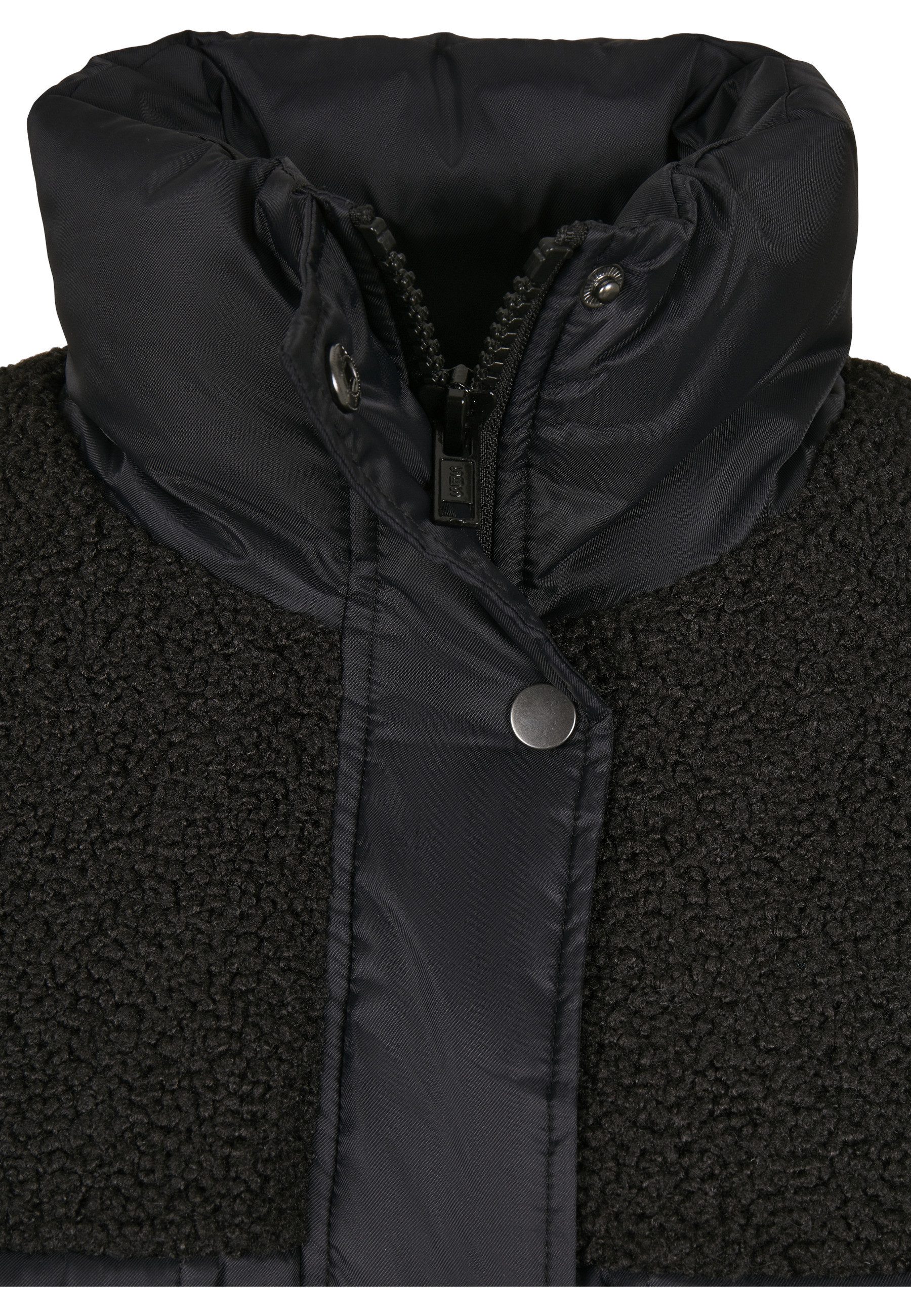 URBAN CLASSICS Winterjacke Urban Classics Damen Ladies Sherpa Mix Puffer Jacket (1-St)