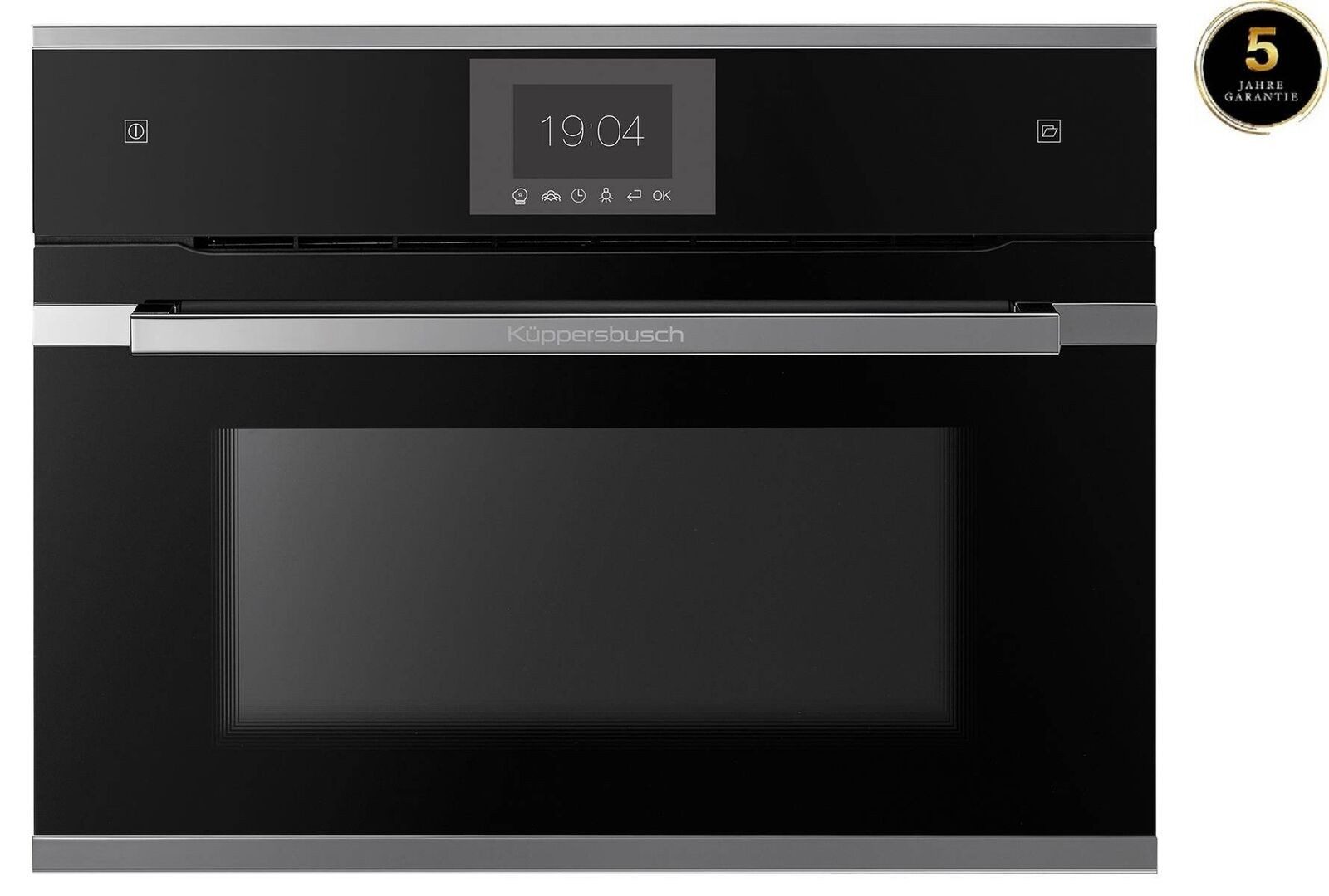 Küppersbusch Dampfbackofen CBD6550.0SSC, Compact Dampf-Backofen mit TFT Display und Bratenthermometer