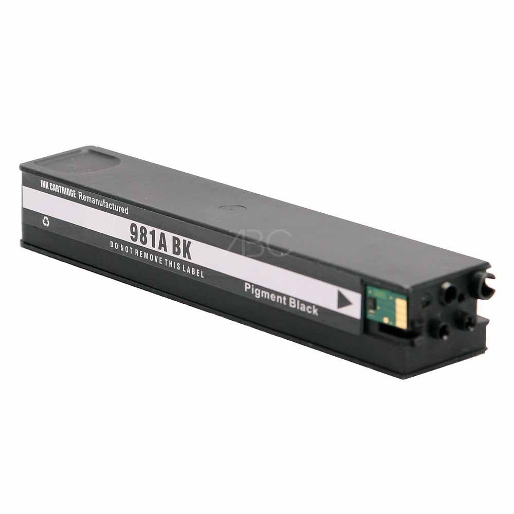 ABC Tintenpatrone (Kompatible Druckerpatrone für HP 981X Schwarz Pagewide Enterprise, MFP 580 586 586dn 586dna 586f 586fda 586z 586za 586zae 586zah 587 587)