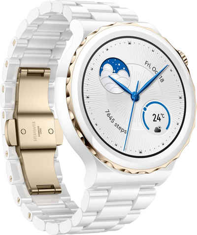 Huawei Watch GT3 Pro 43mm Smartwatch (3,35 cm/1,32 Zoll, Harmony OS), 3 Jahre Herstellergarantie