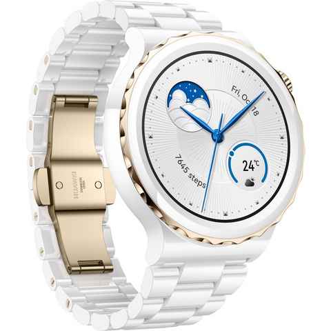 Huawei Watch GT3 Pro 43mm Smartwatch (3,35 cm/1,32 Zoll, Harmony OS), 3 Jahre Herstellergarantie