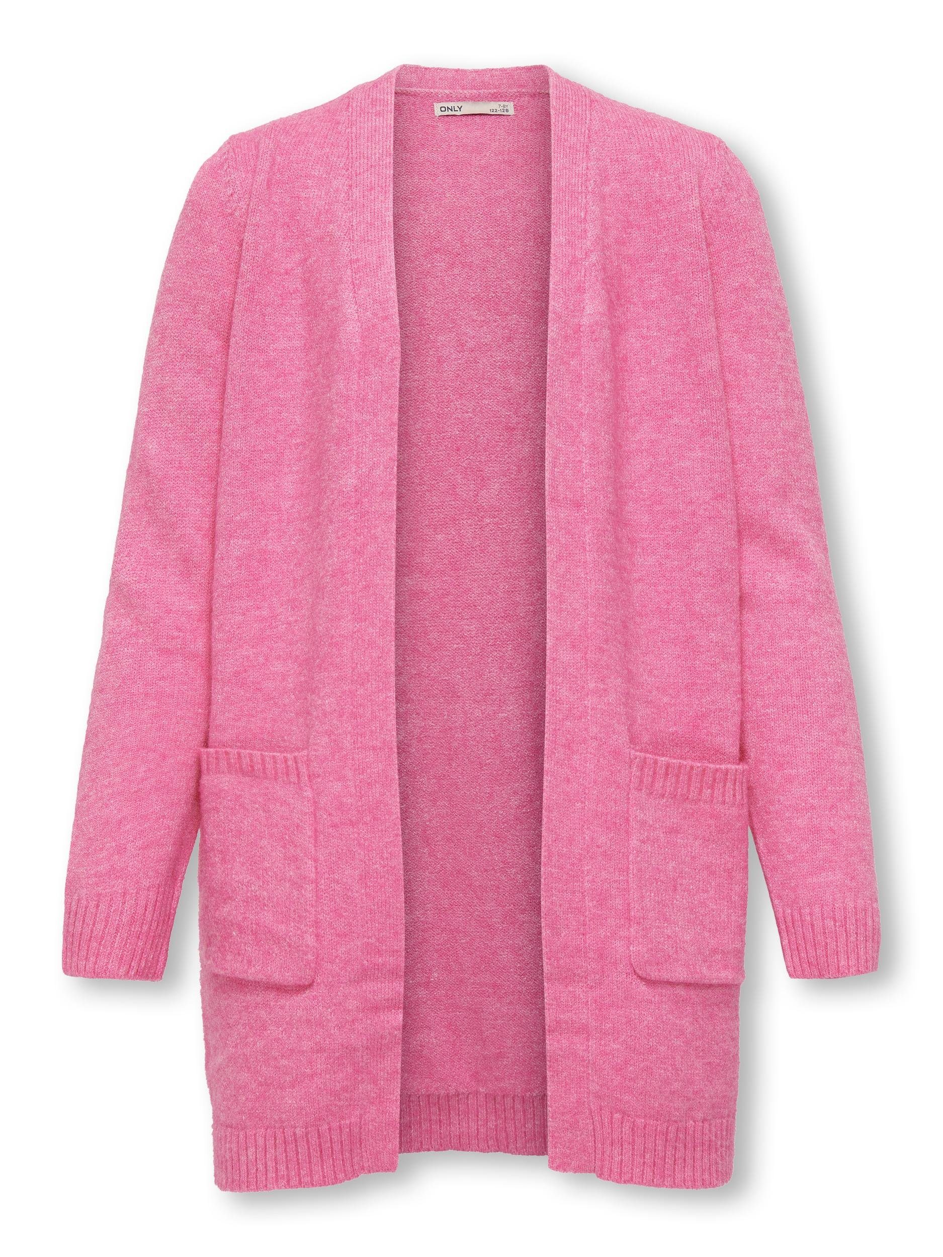 KIDS ONLY Strickjacke KOGLESLY L/S OPEN CARDIGAN KNT carmine rose | Cardigans