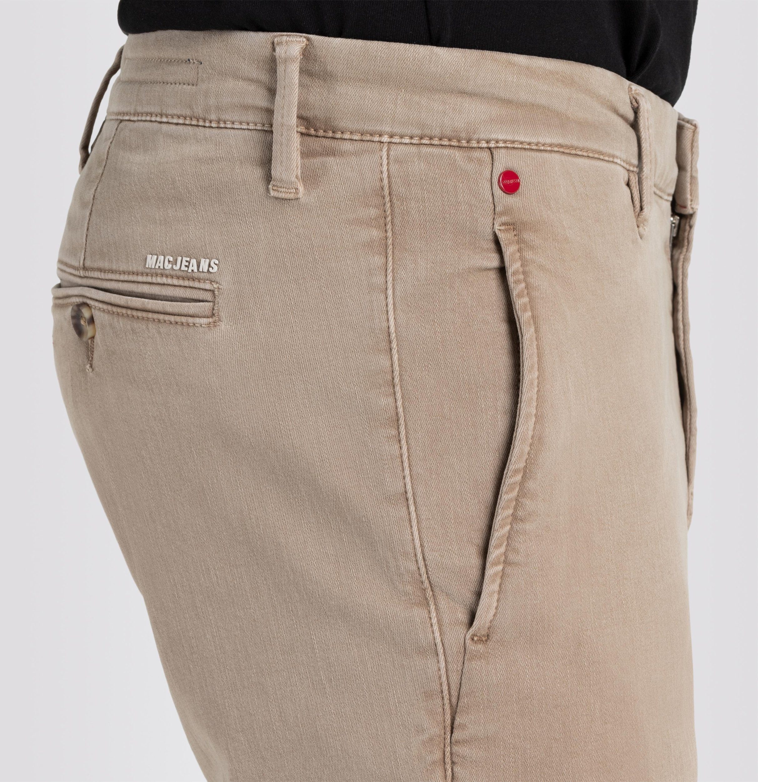 5-Pocket-Jeans MAC JEANS - Pants, MacFlexx Driver Beige