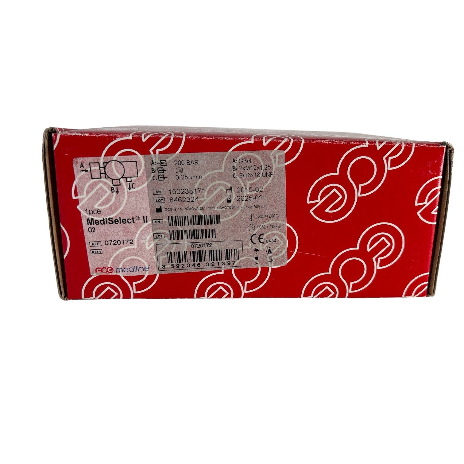 GCE Редукторы давления Редукторы давления MediSelect II