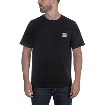 Carhartt T-Shirt Icon Tee Black Carhartt Workwear Logo auf der Brusttasche