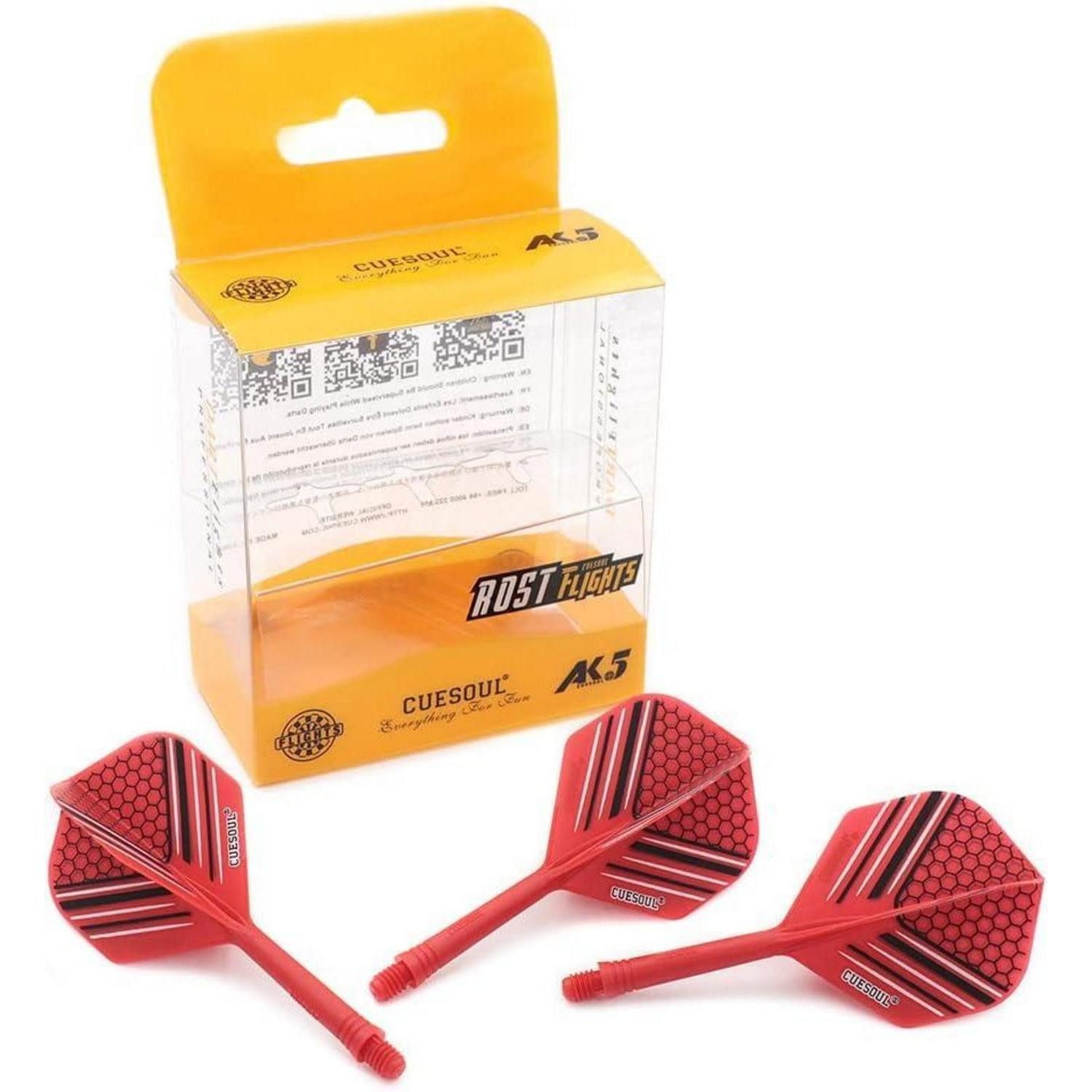 LuxusKollektion Pfeilschaft Dartschäfte Dartflights Personalisierte rot 2-standard-M CSAK-52X-3