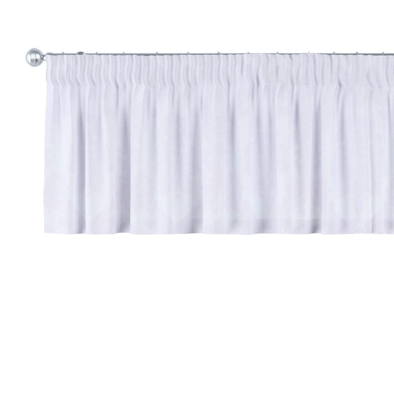 Dekoria Vorhang mit Kräuselband 130 x 40 cm, Damasco