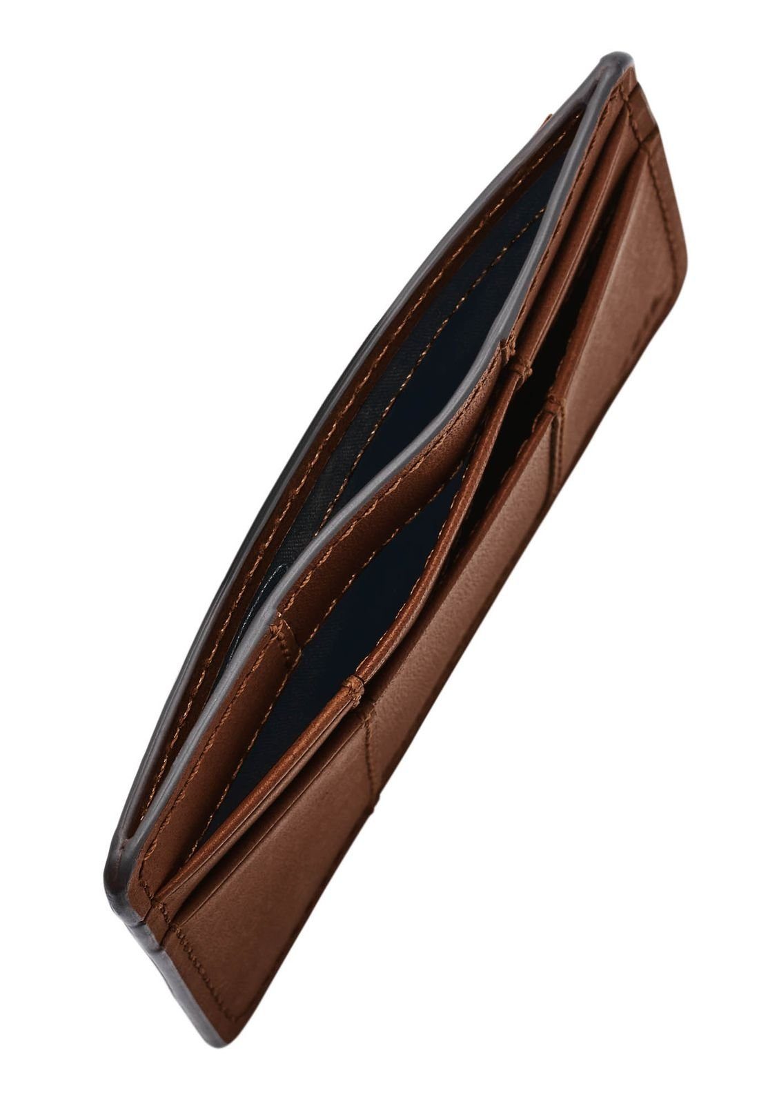 Fossil Kartenetui Everett, aus echtem Leder