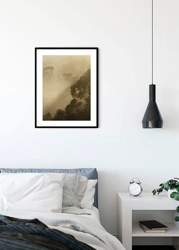 Komar Bild Golden Light, Natur (1 St), Wandbild zur Dekoration - ohne Rahmen