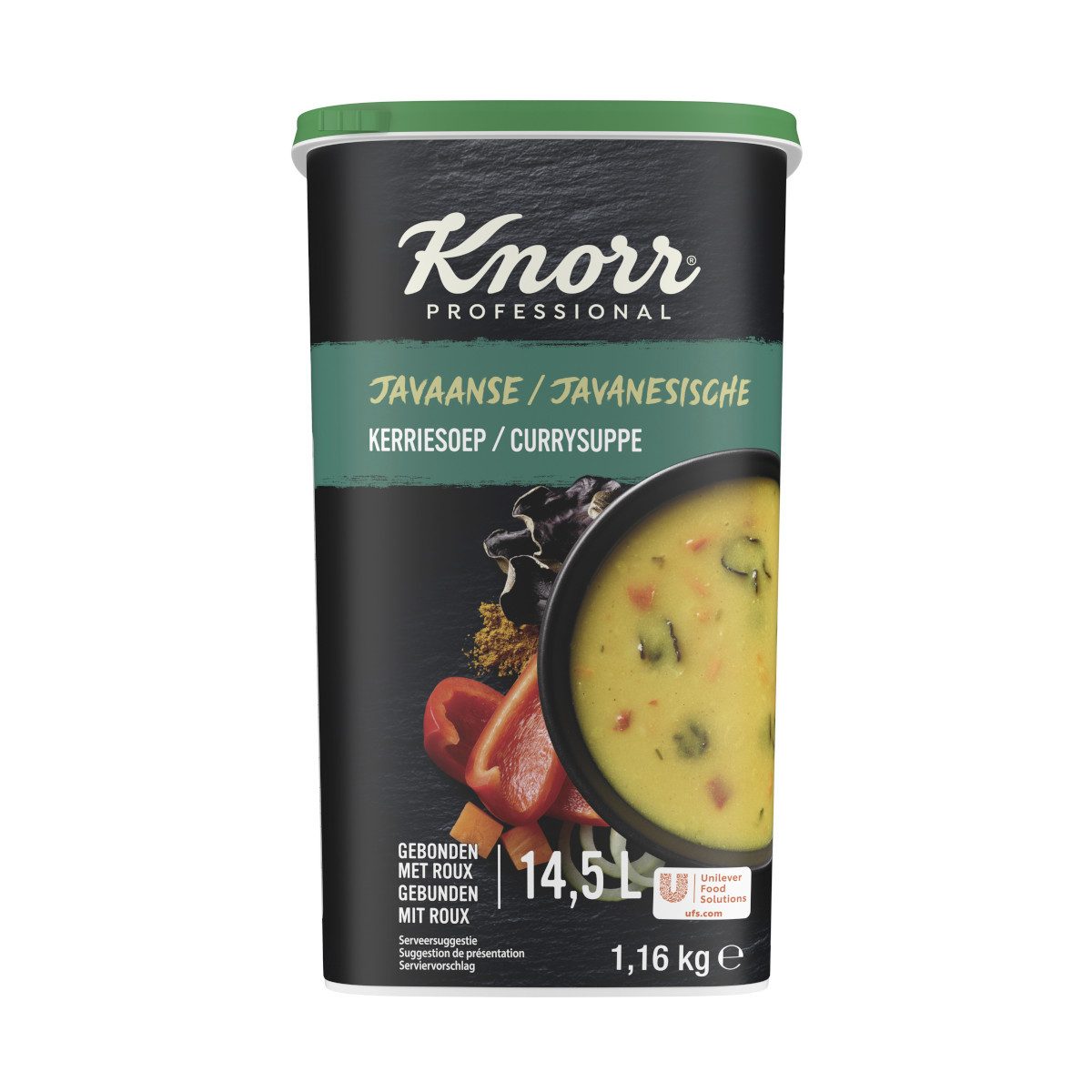 Knorr Fertiggericht, Knorr Professional Javanesische Currysuppe ergibt 1450ml 1160g