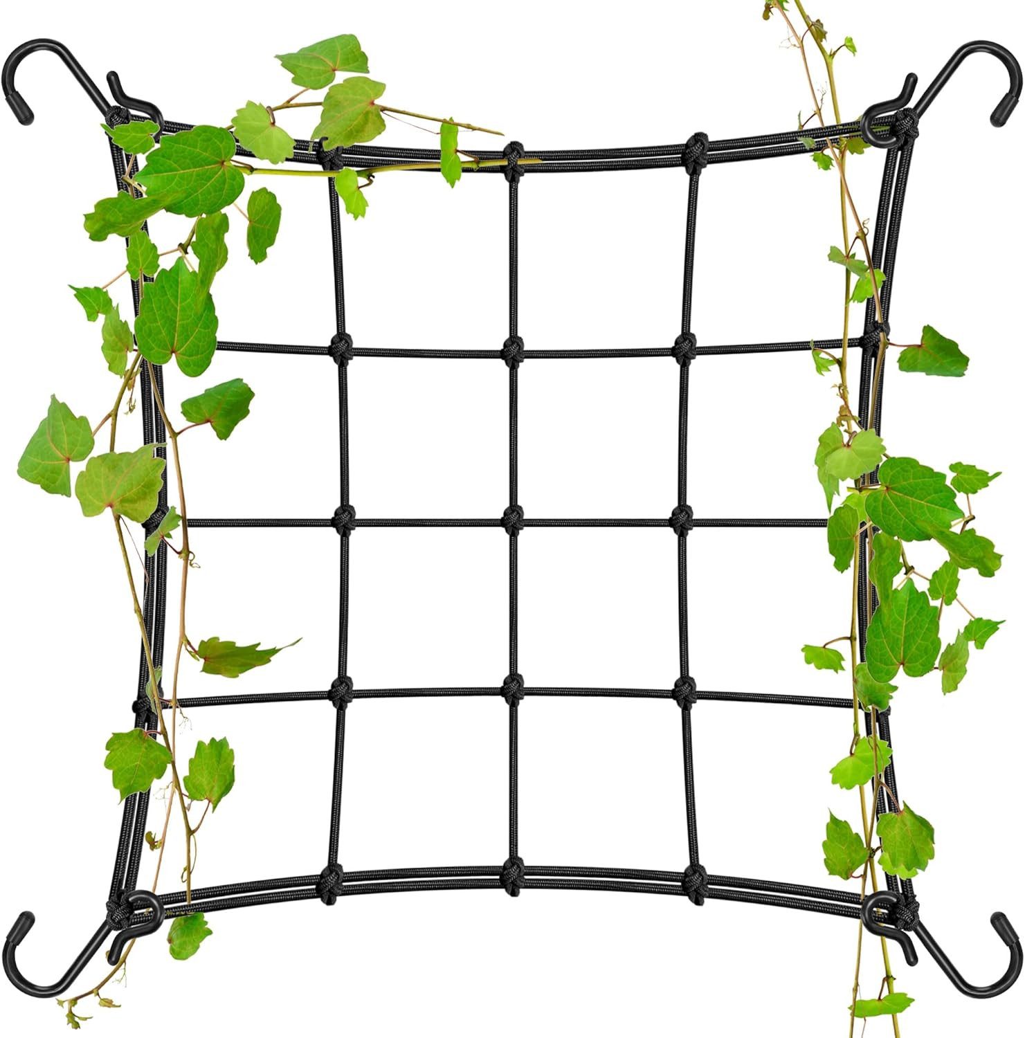 VIVOSUN Rankhilfe VIVOSUN Trellis Netz mit 4 Haken, 60x60 cm