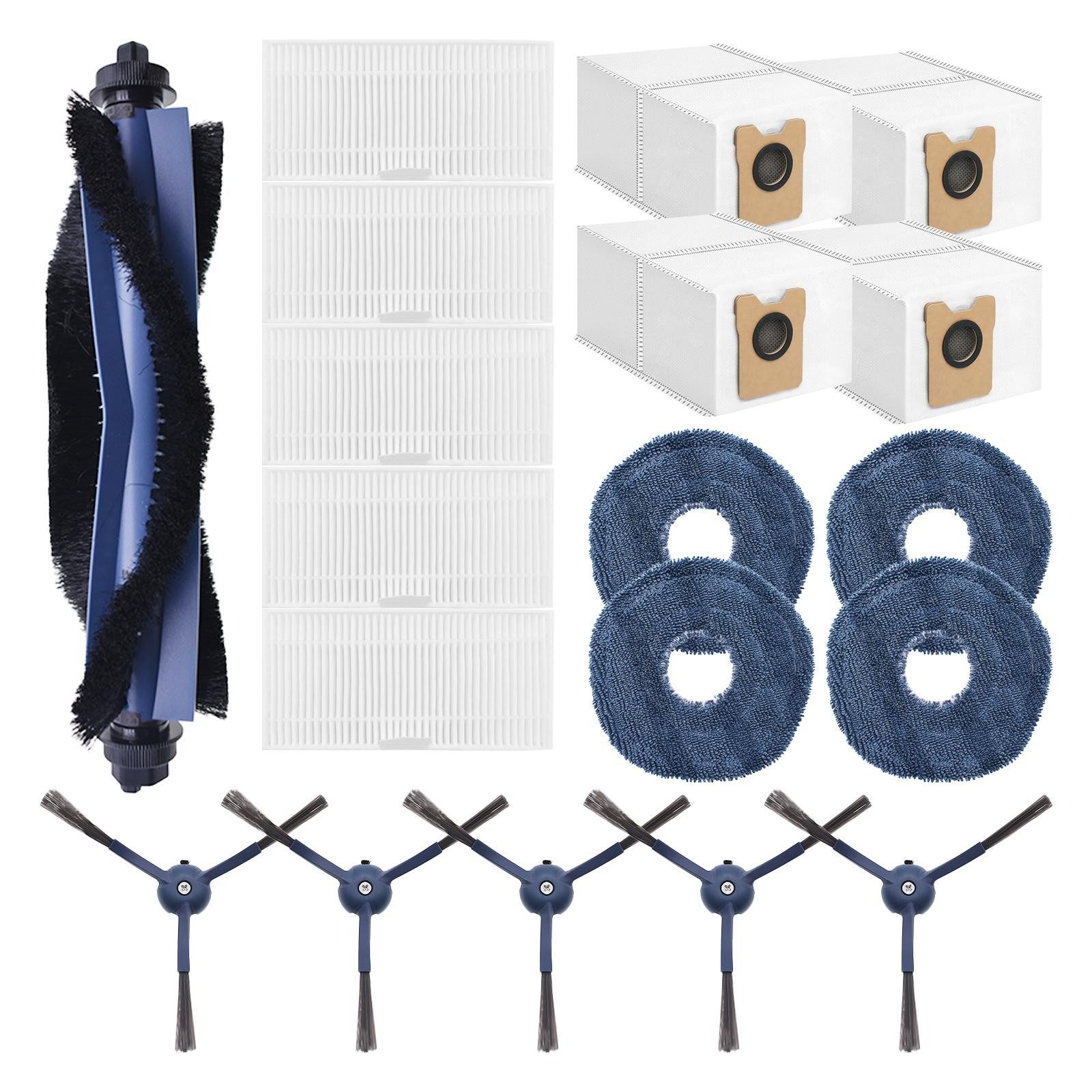 VERCO Reinigungsbürsten-Set Reinigungskit für Eufy, Für Eufy Omni C20, (19-tlg), Ersatz Teile Set Wartungskit Filter Seitenbürste Zubehör Bürste