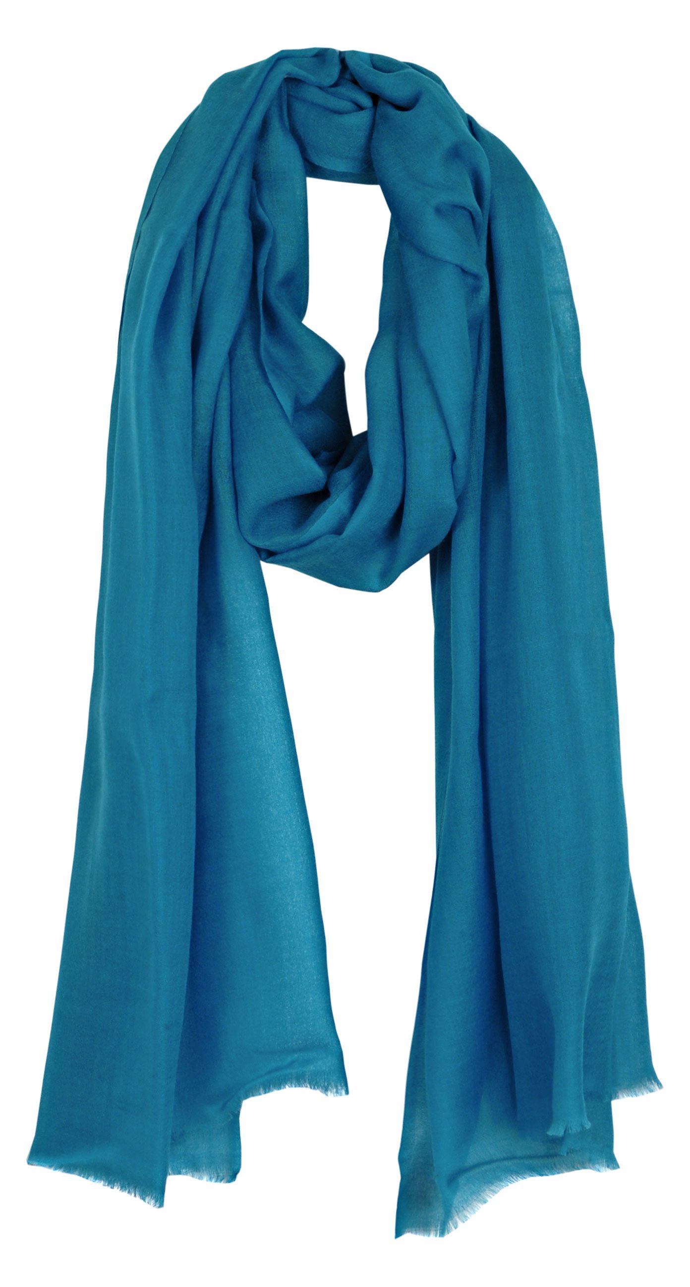 Bovari Kaschmirschal Kaschmir Schal Damen - 100% Kaschmir - extra leicht / extra dünn, - Premium Cashmere - hauchzarter Sommerschal - 200 x 70 cm