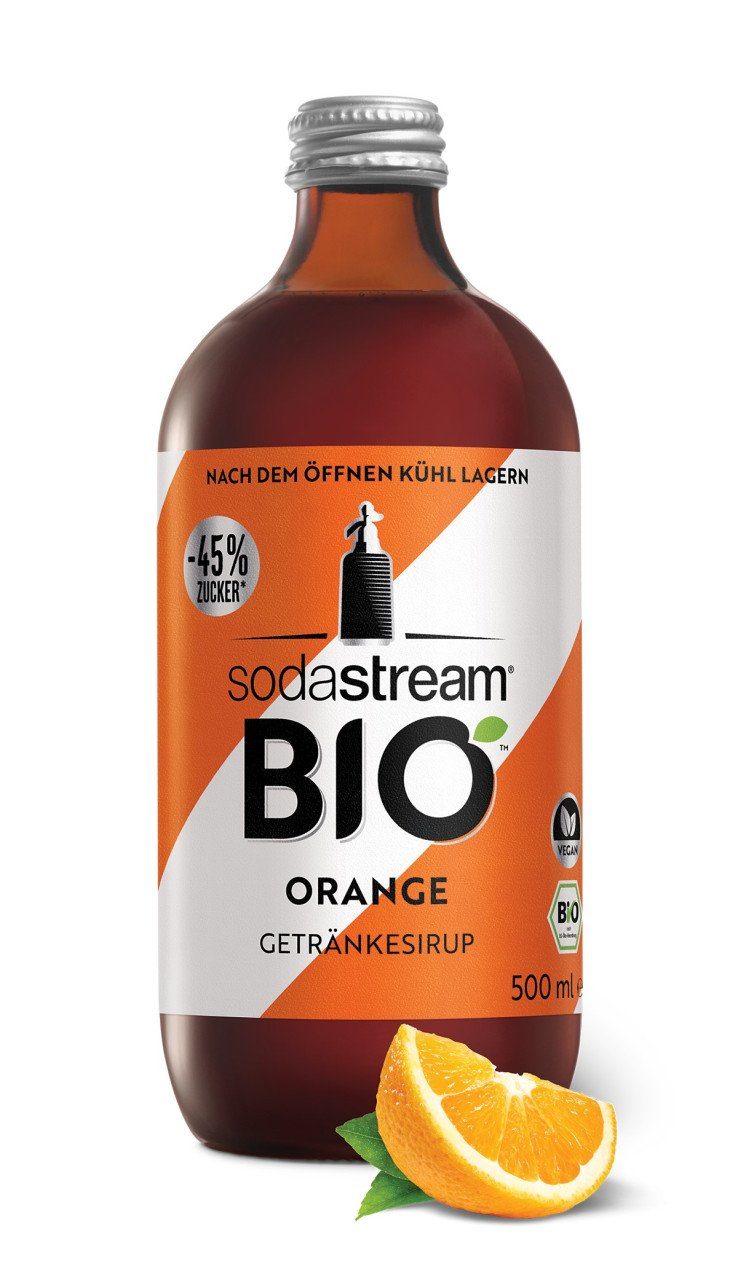 SodaStream Getränkespender Sodastream Bio Sirup Orange 500 ml