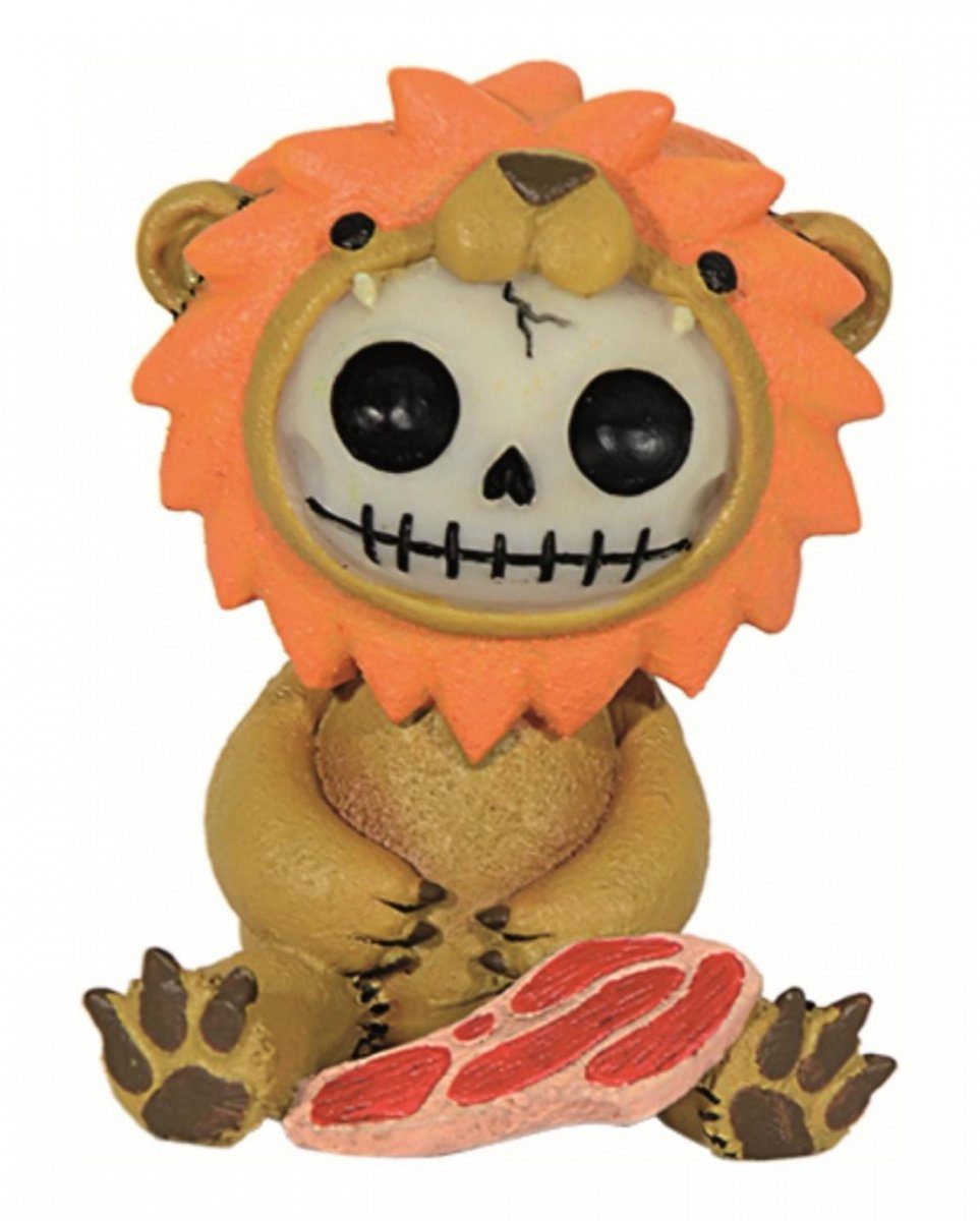 Dekofigur Kleine Lion Figur - Skelettfigur für Sammler von F